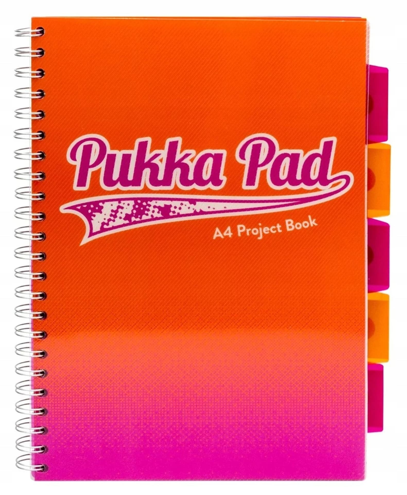 

Kołozeszyt A4 kratka pomarańczowy PROJECT BOOK FUSION 8410-FUS PUKKA