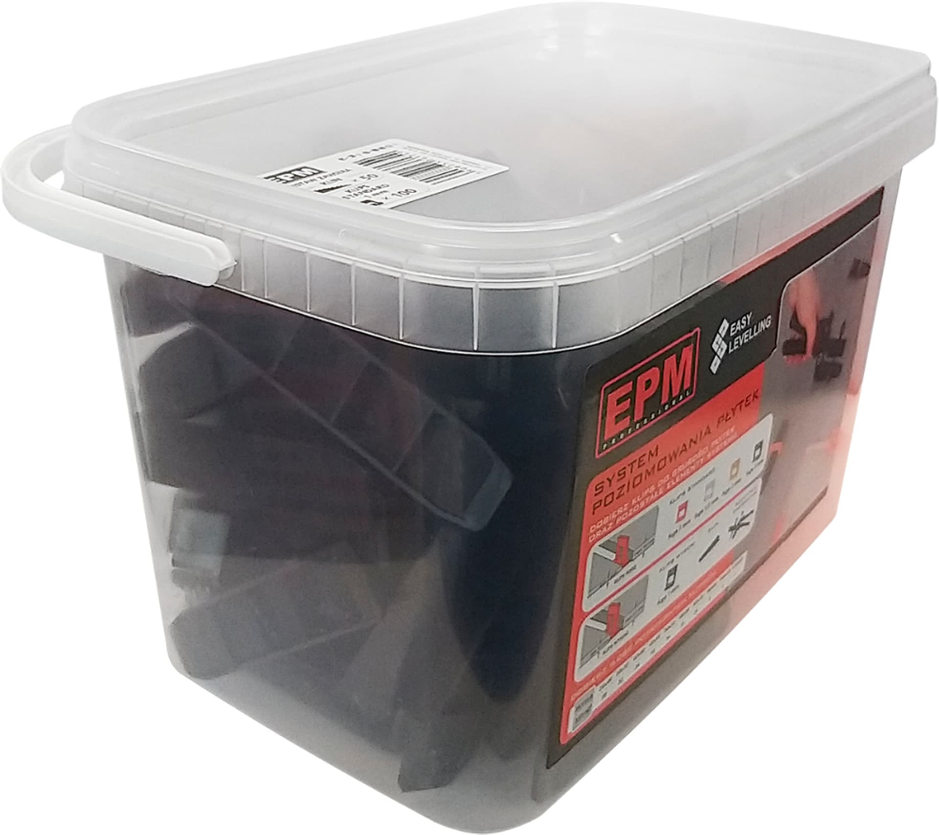 

SYSTEM UKŁADANIA PŁYTEK EASY LEVELING 50 KLIN+ 100 KLIPS 1MM