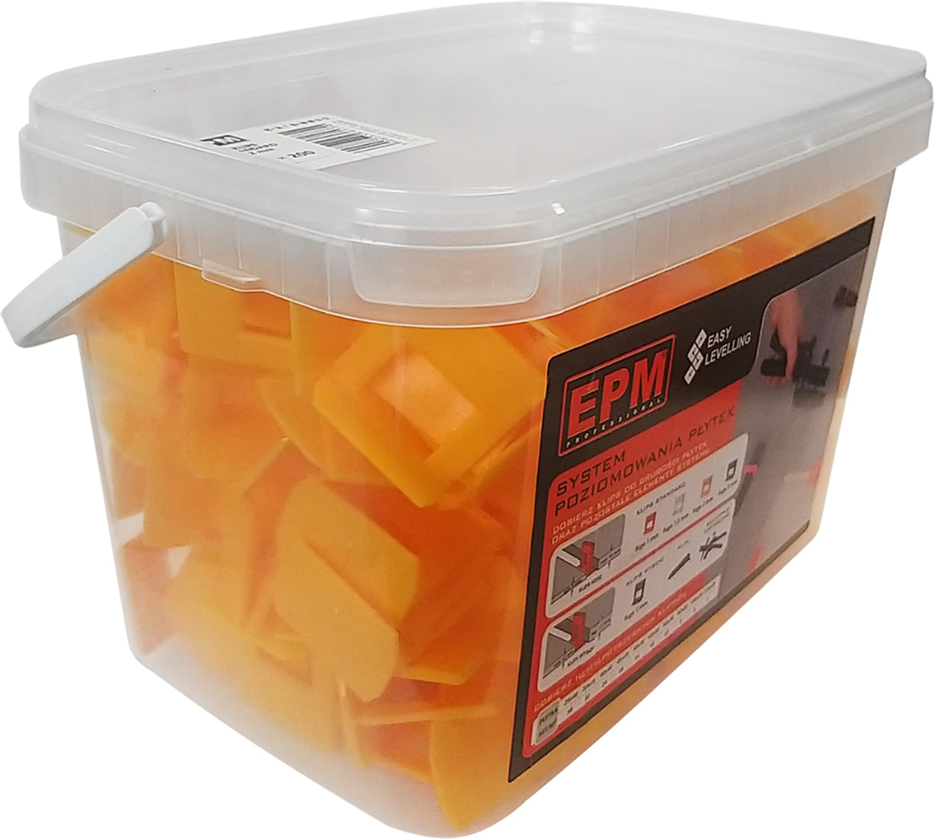 

SYSTEM UKŁADANIA PŁYTEK EASY LEVELING 200 KLIPSÓW 2MM