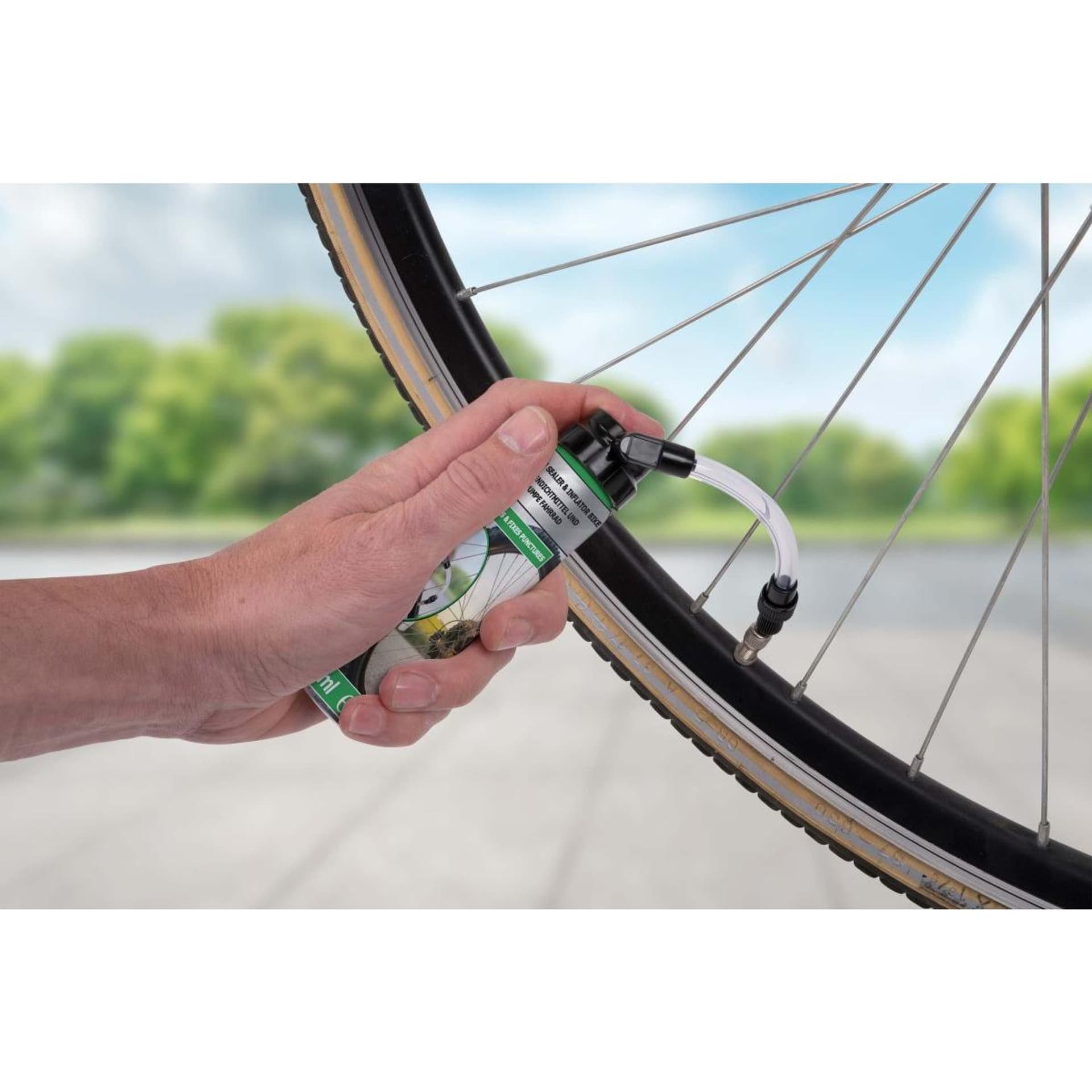 

SPRAY USZCZLNIAJĄCY DO DĘTKI ROWEROWEJ Z WĘTYLEM 75ML BICYCLE GEAR