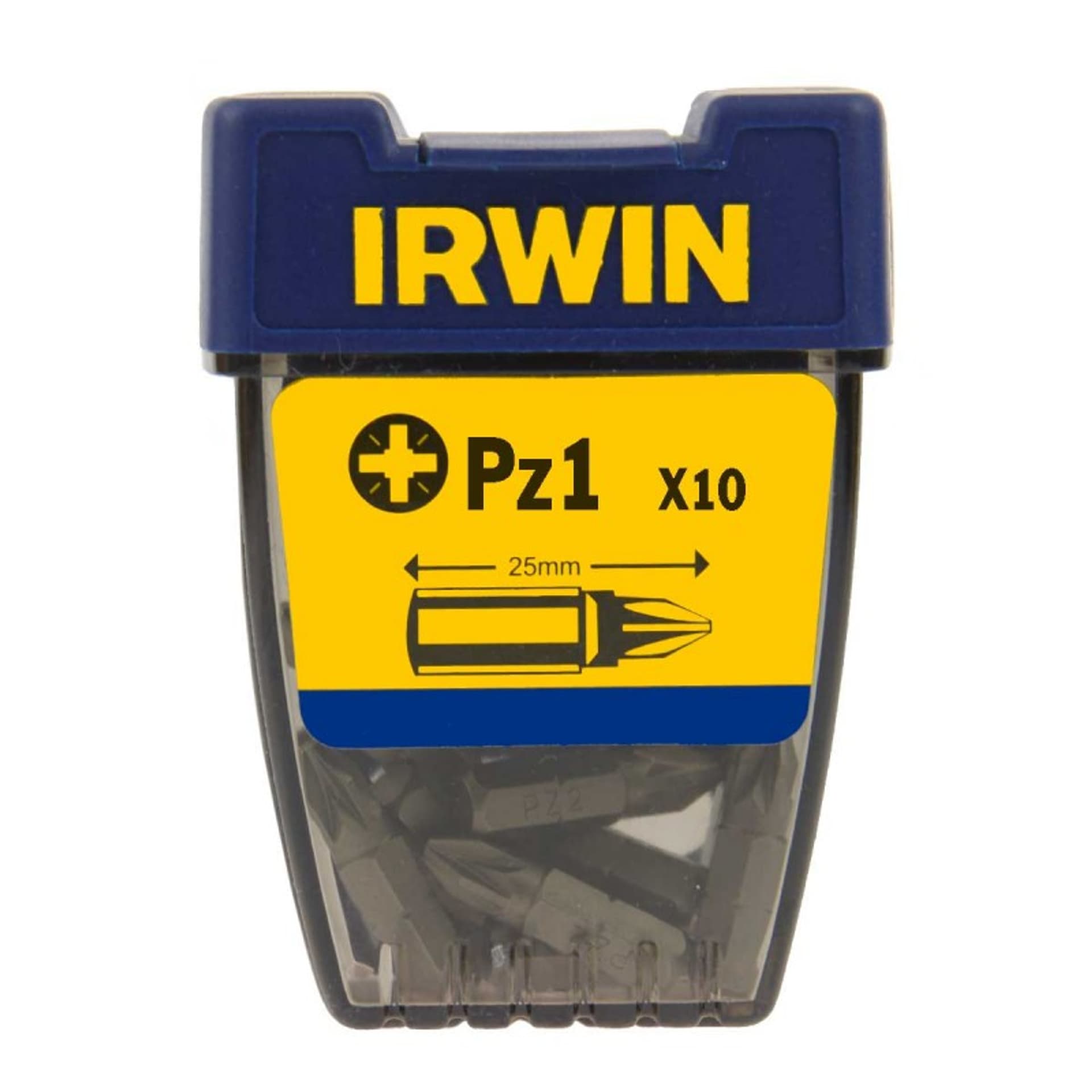 

GROT, BIT, KOŃCÓWKA TYPU POZIDRIV 1/4' 25MM 10 SZT. PZ1