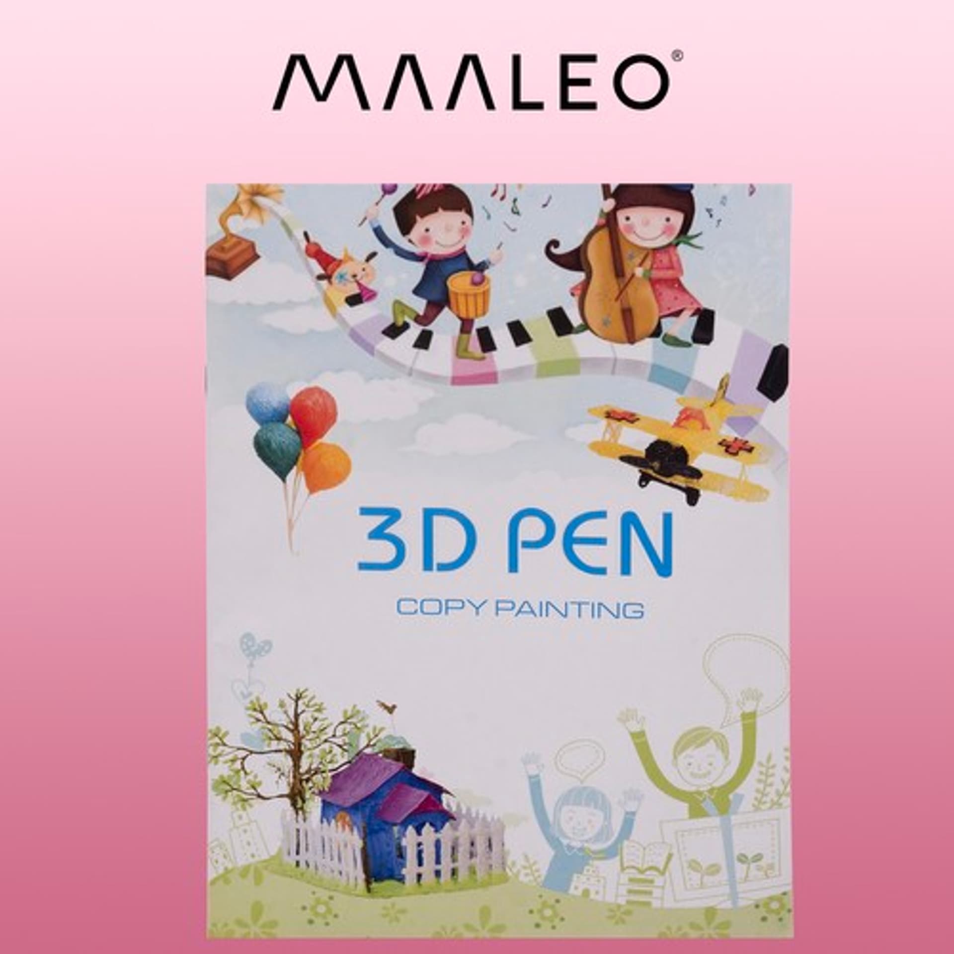 

Książka z szablonami do długopisu 3D Maaleo 22734