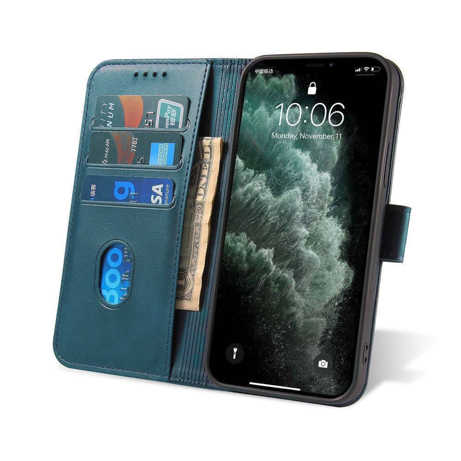 

Etui MOTOROLA EDGE 40 NEO Nexeri Wallet zielone