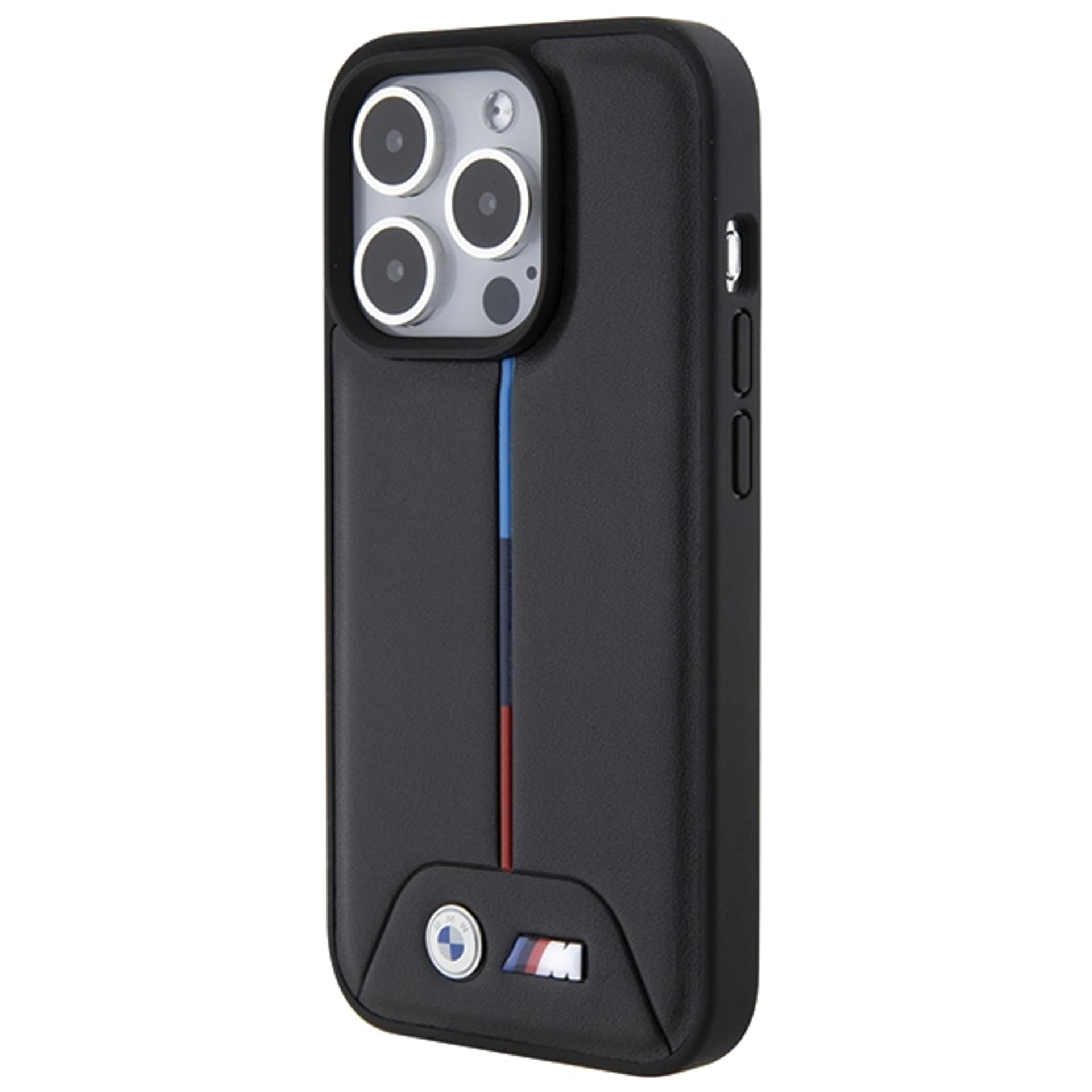 

BMW BMHCP15X22PVTK iPhone 15 Pro Max 6.7" czarny/black hardcase Quilted Tricolor