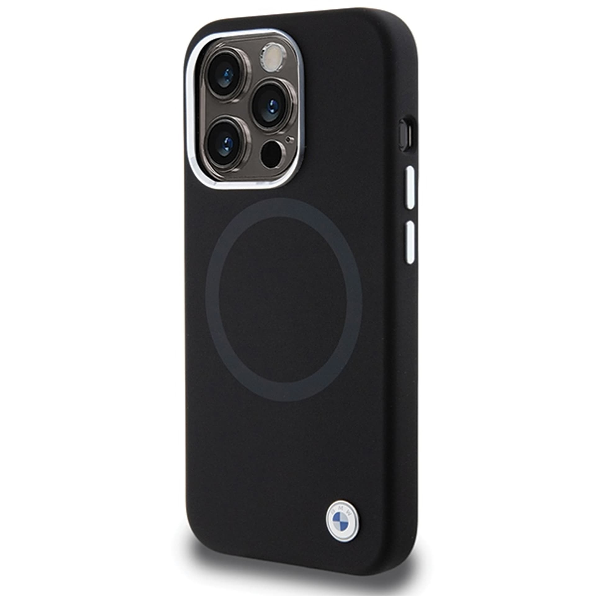 

BMW BMHMP15XSILBK2 iPhone 15 Pro Max 6.7" czarny/black Signature Liquid Silicone MagSafe