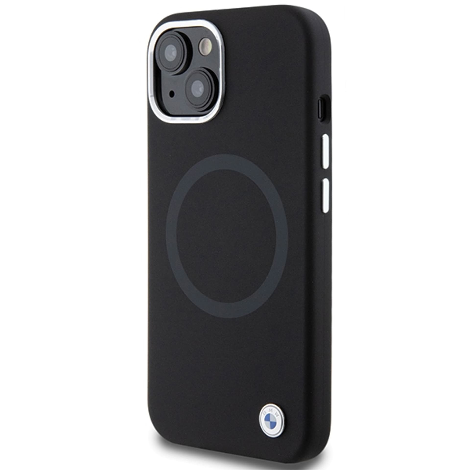 

BMW BMHMP15SSILBK2 iPhone 15 6.1" czarny/black Signature Liquid Silicone MagSafe