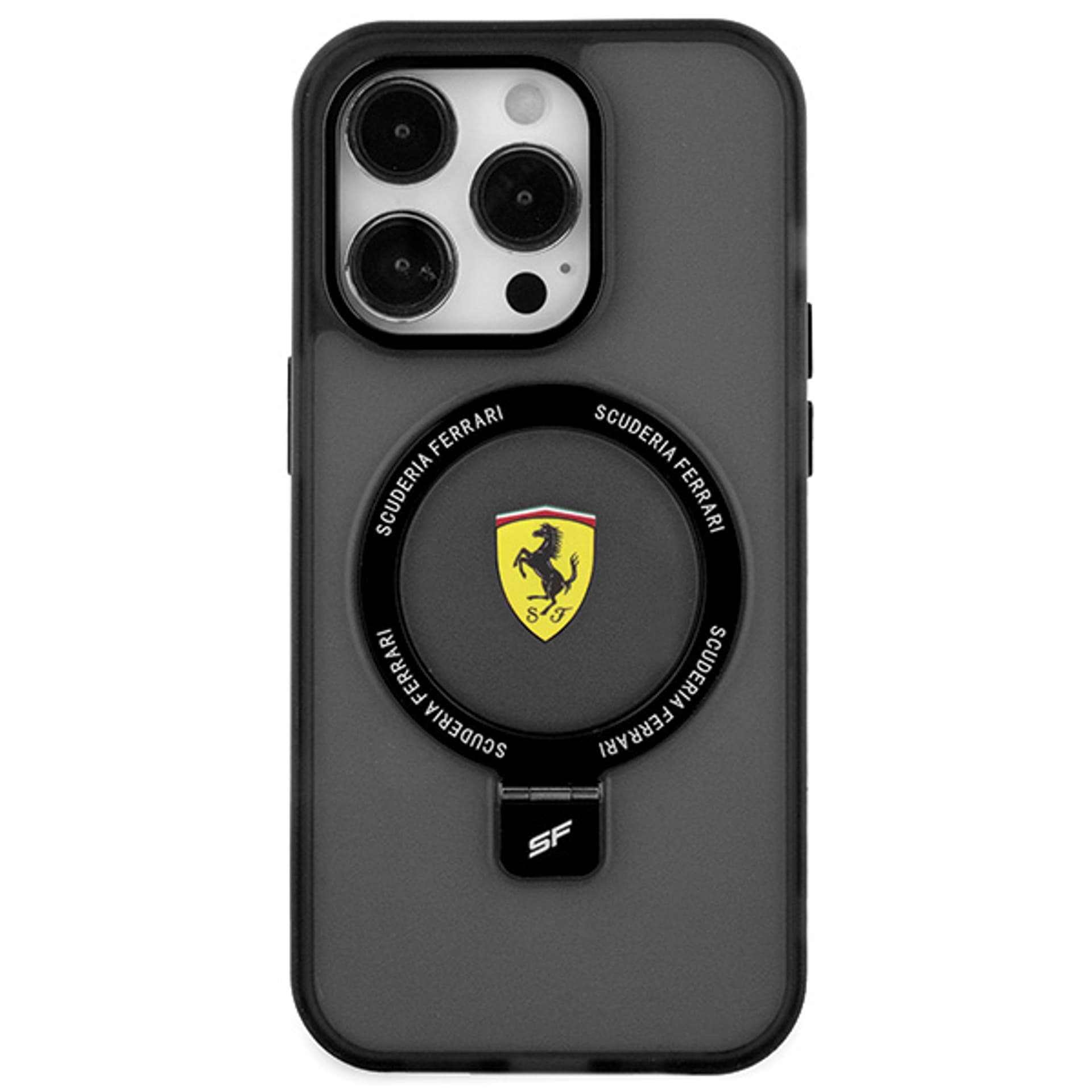 

Ferrari FEHMP15MUSCAK iPhone 15 Plus / 14 Plus 6.7" czarny/black hardcase Ring Stand 2023 Collection MagSafe