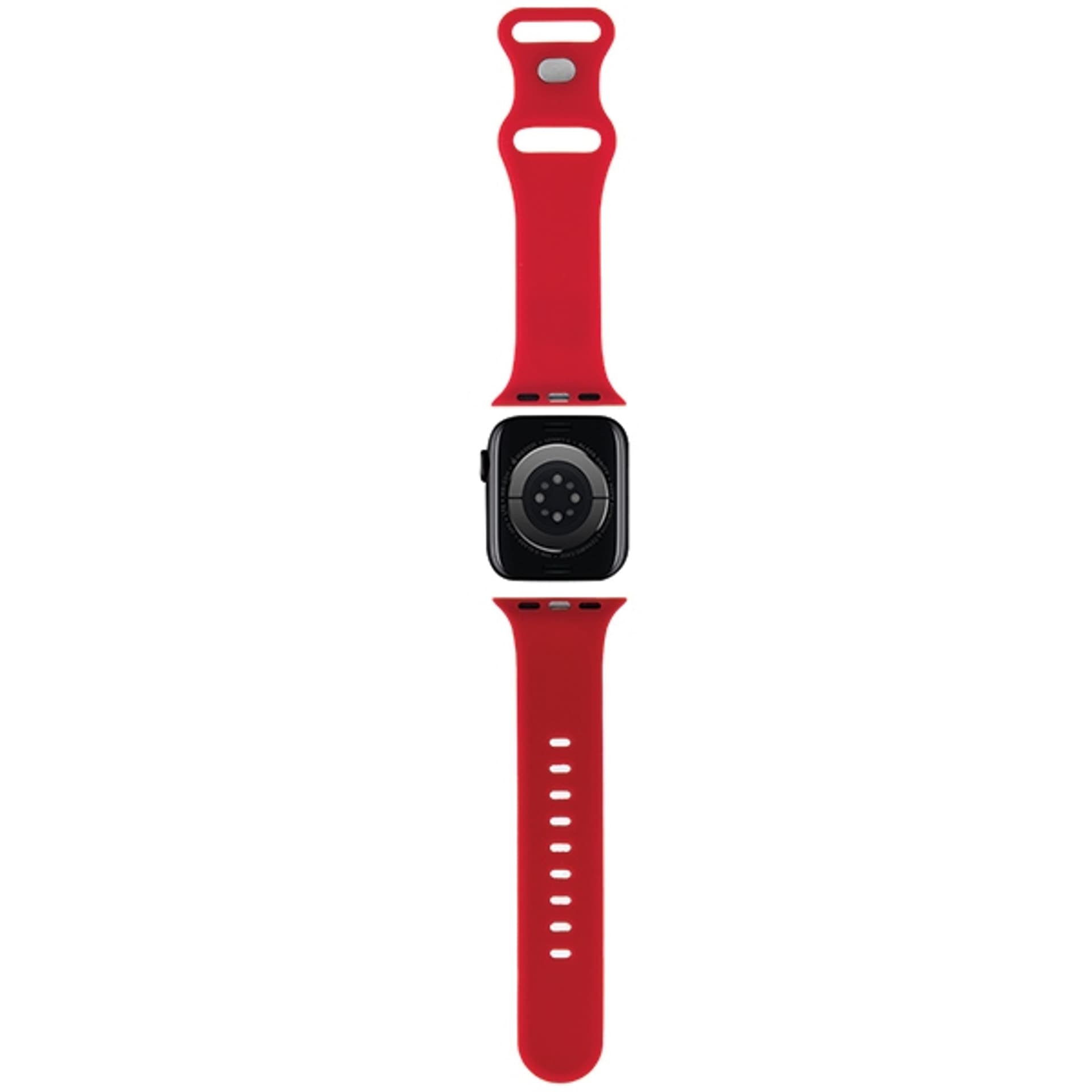 

Hello Kitty Pasek HKAWMSCHBLR Apple Watch 38/40/41mm czerwony/red strap Silicone Kitty Head
