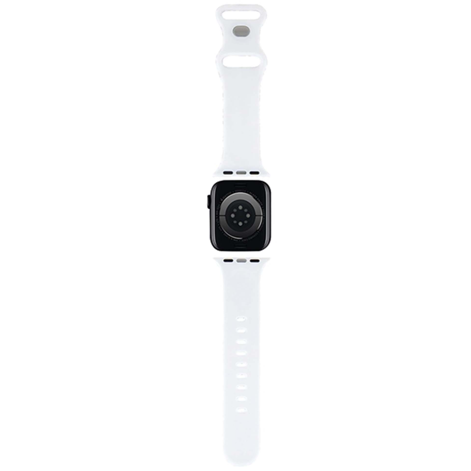 

Hello Kitty Pasek HKAWMSDIEZK Apple Watch 38/40/41mm czarny/black strap Silicone Bows & Stripes