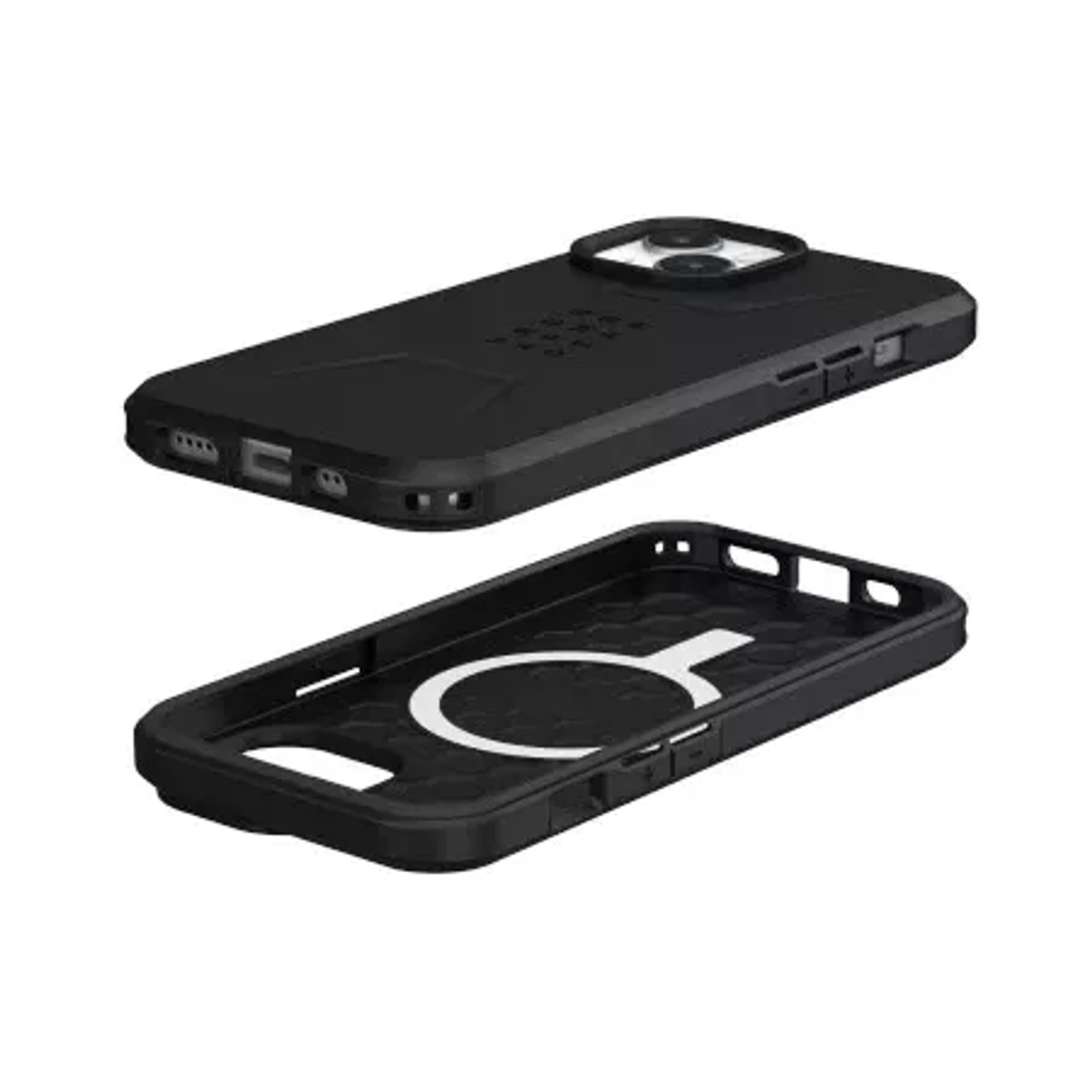 

Etui UAG Civilian Magsafe - obudowa ochronna do iPhone 15 (black)
