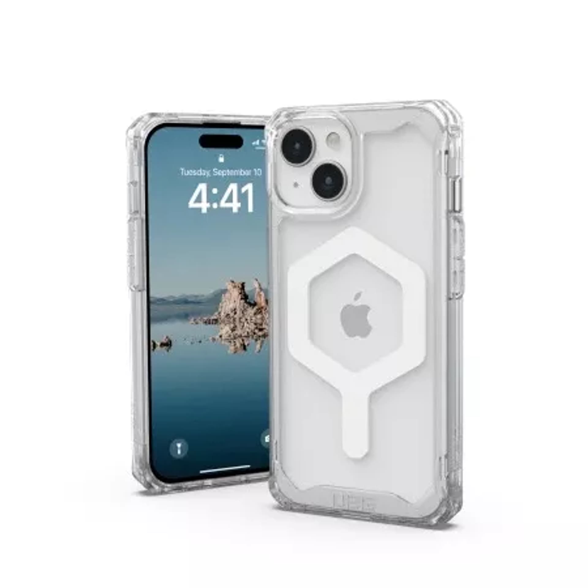 

Etui UAG Plyo Magsafe - obudowa ochronna do iPhone 15 kompatybilna z MagSafe (ice-white)