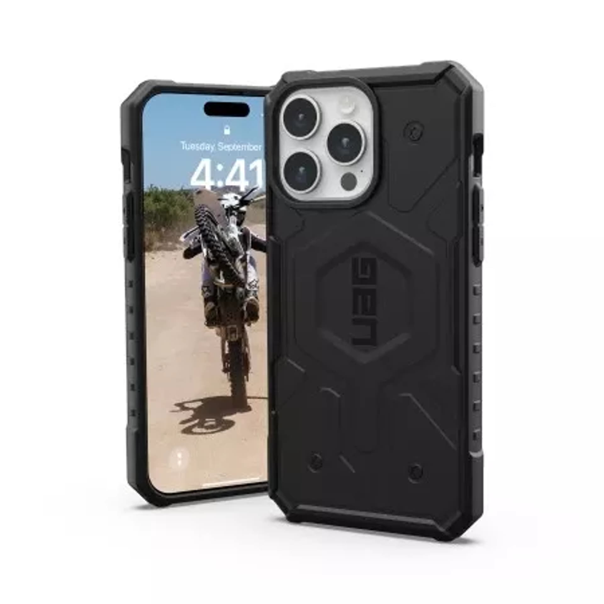

Etui UAG Pathfinder Magsafe - obudowa ochronna do iPhone 15 Pro Max (black)