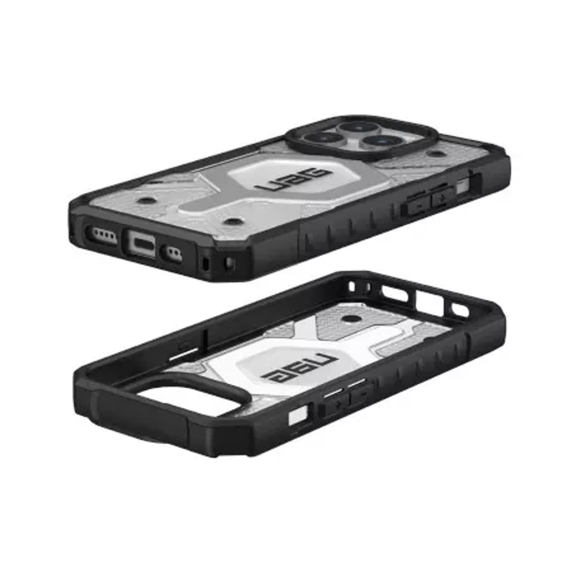 

Etui UAG Pathfinder Magsafe - obudowa ochronna do iPhone 15 Pro (ice)