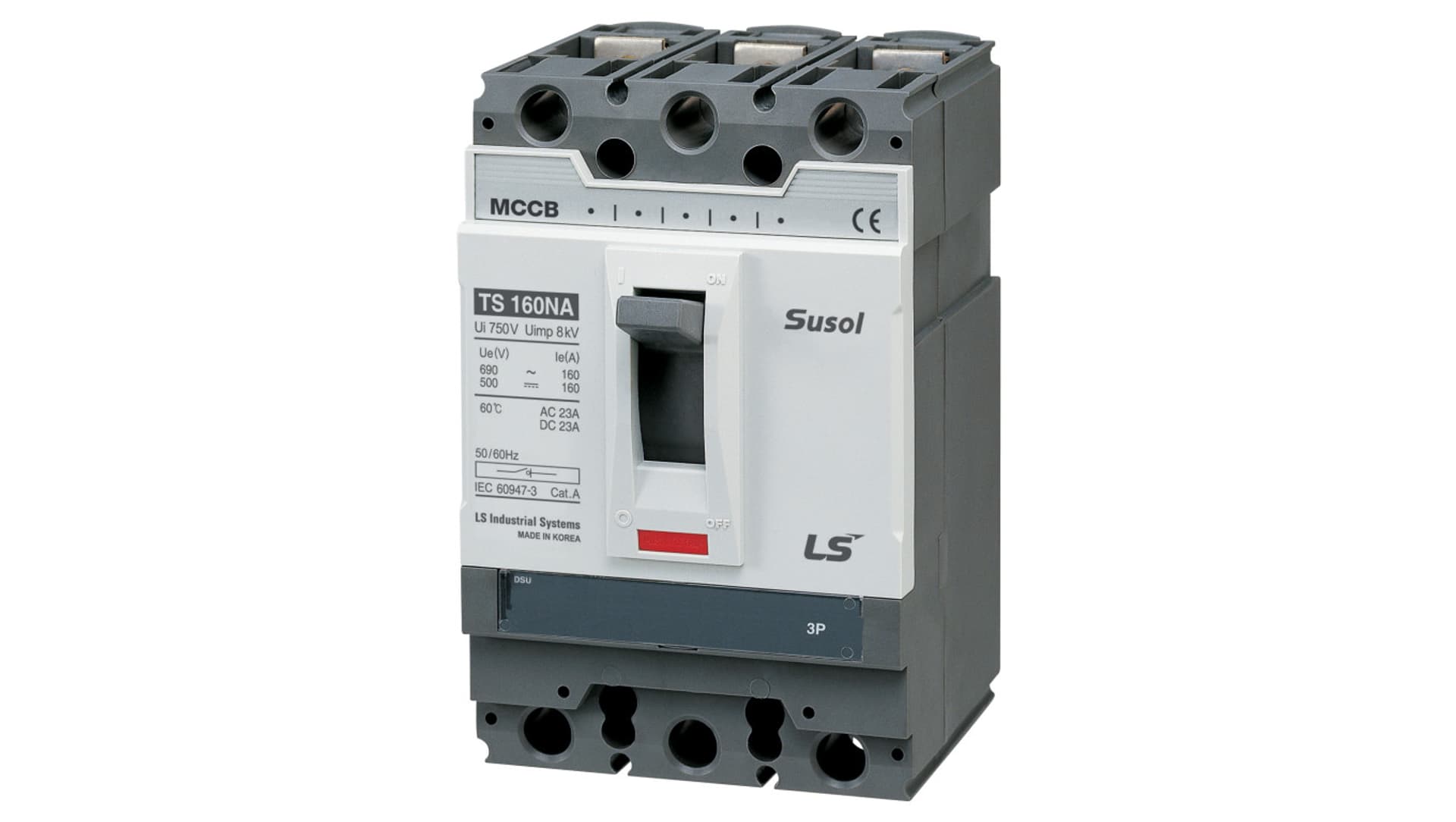 

Rozłącznik kompaktowy serii TS 3P serii DSU 160A 50 kA TS160N DSU 160A 3P