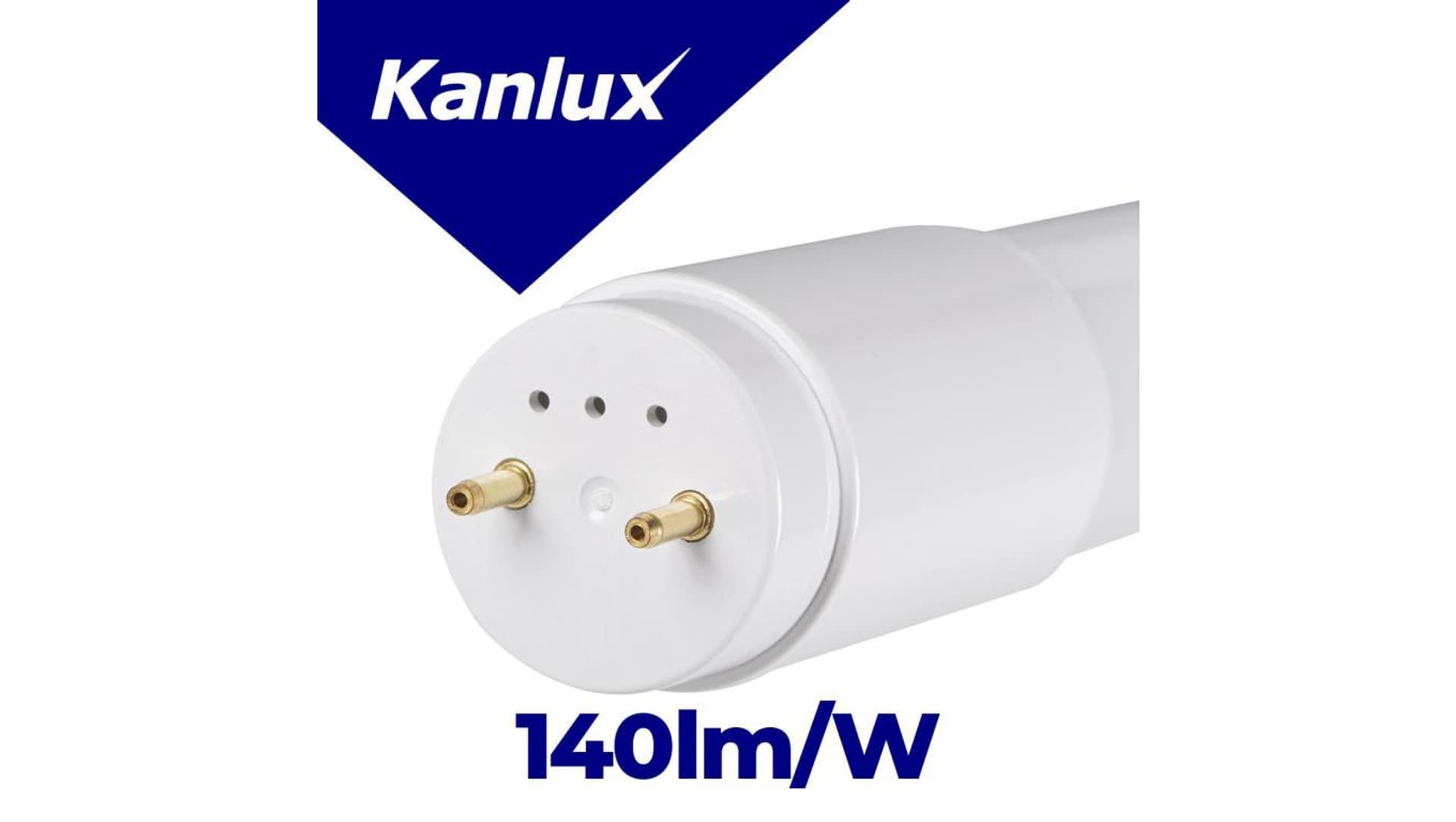 

Świetlówka T8 LED Źródło światła LED G13 600mm T8 LED GLASSv3 9W-NW 1260lm 4000K barwa neutralna 26062