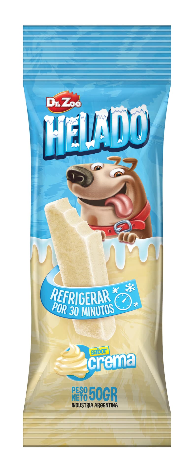 

DR ZOO Helado Crema - Lody dla psa o smaku śmietanki 50g [11155]