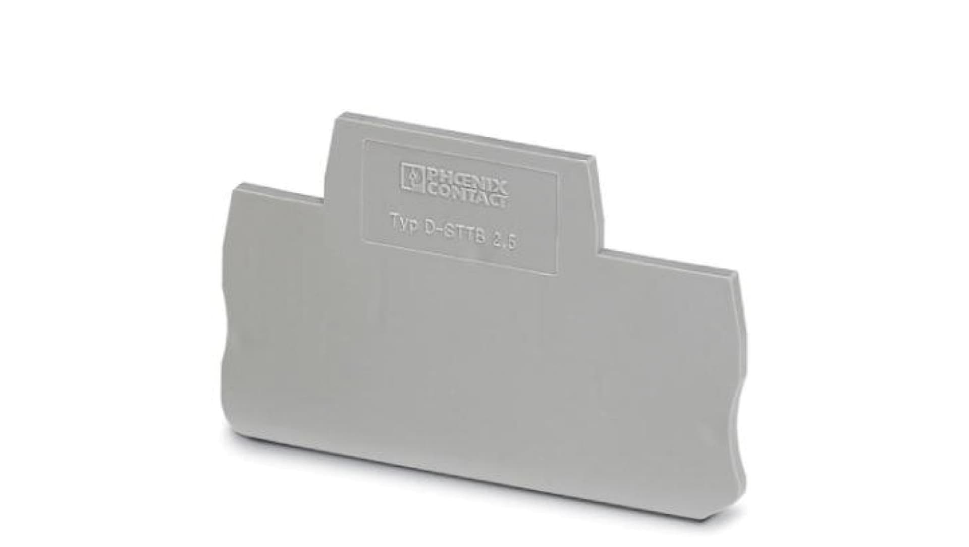 

Pokrywa zamykająca 67,5x2,2x47,5 mm szara D-STTB 2,5 3030459