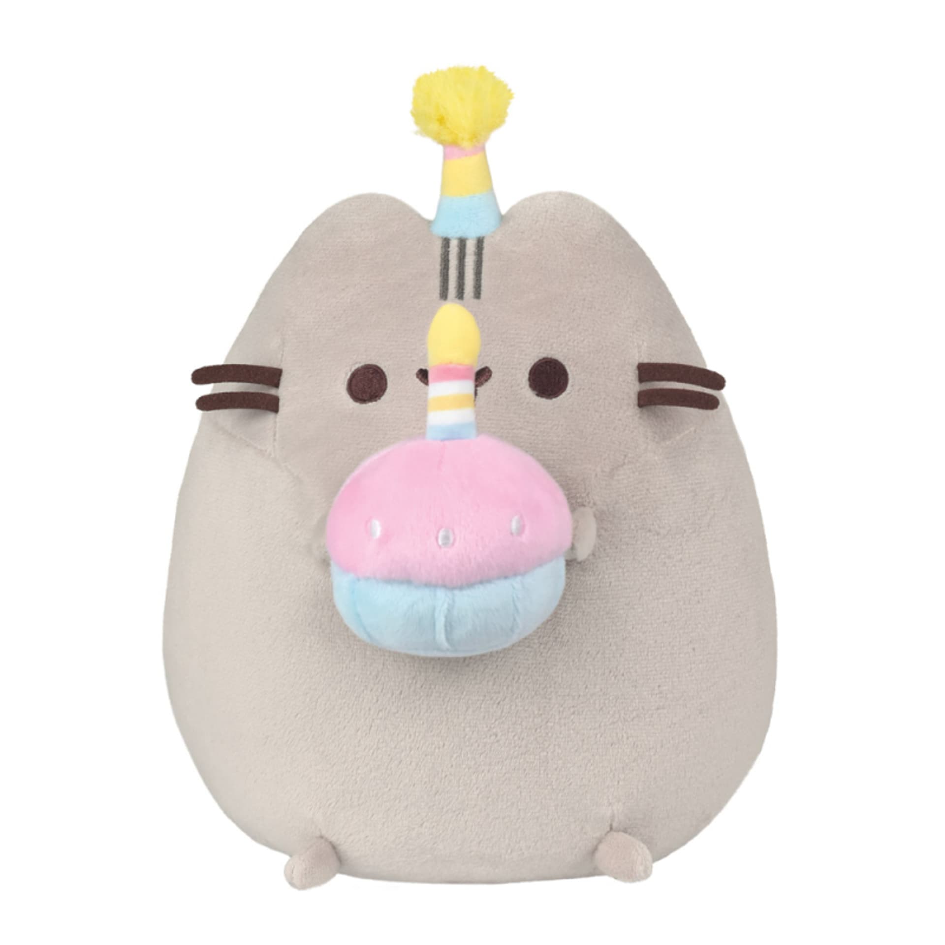 

Pusheen - Pluszowa maskotka w czapeczce urodzinowej i tortem 24 cm