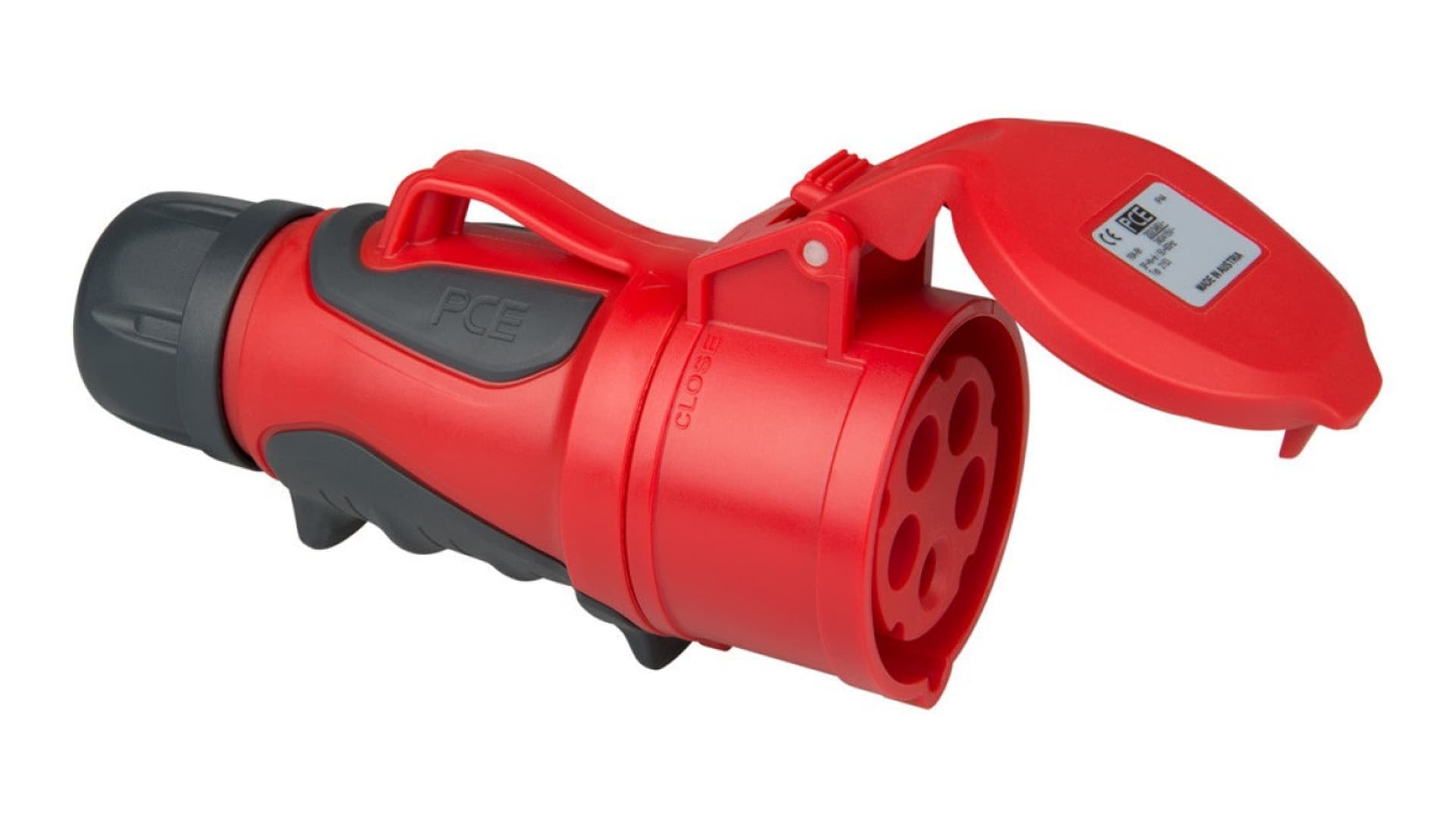 

Gniazdo przenośne 16A 5P 400V 6h IP44/54 GRIP 2153-6
