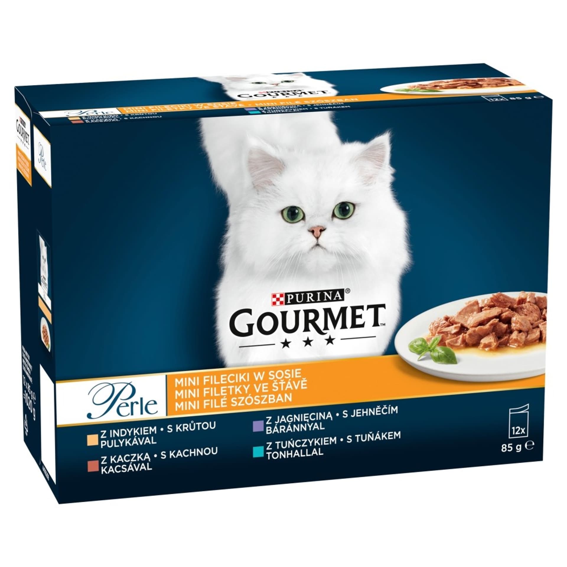 

Purina Gourmet Perle GiG MV kaczka mix 12x85g