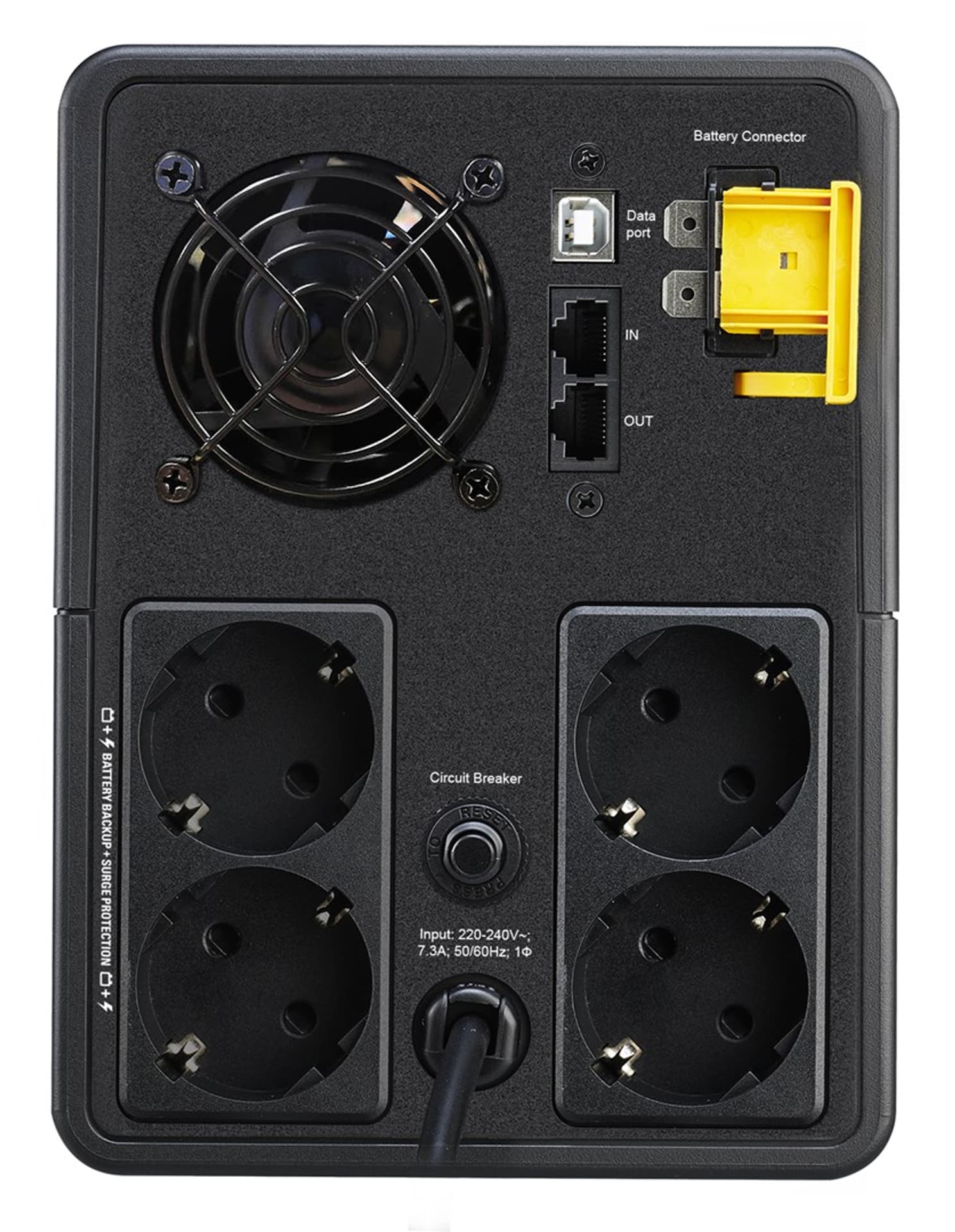 

APC BACK-UPS 1600VA 230V AVR/SCHUKO SOCKETS
