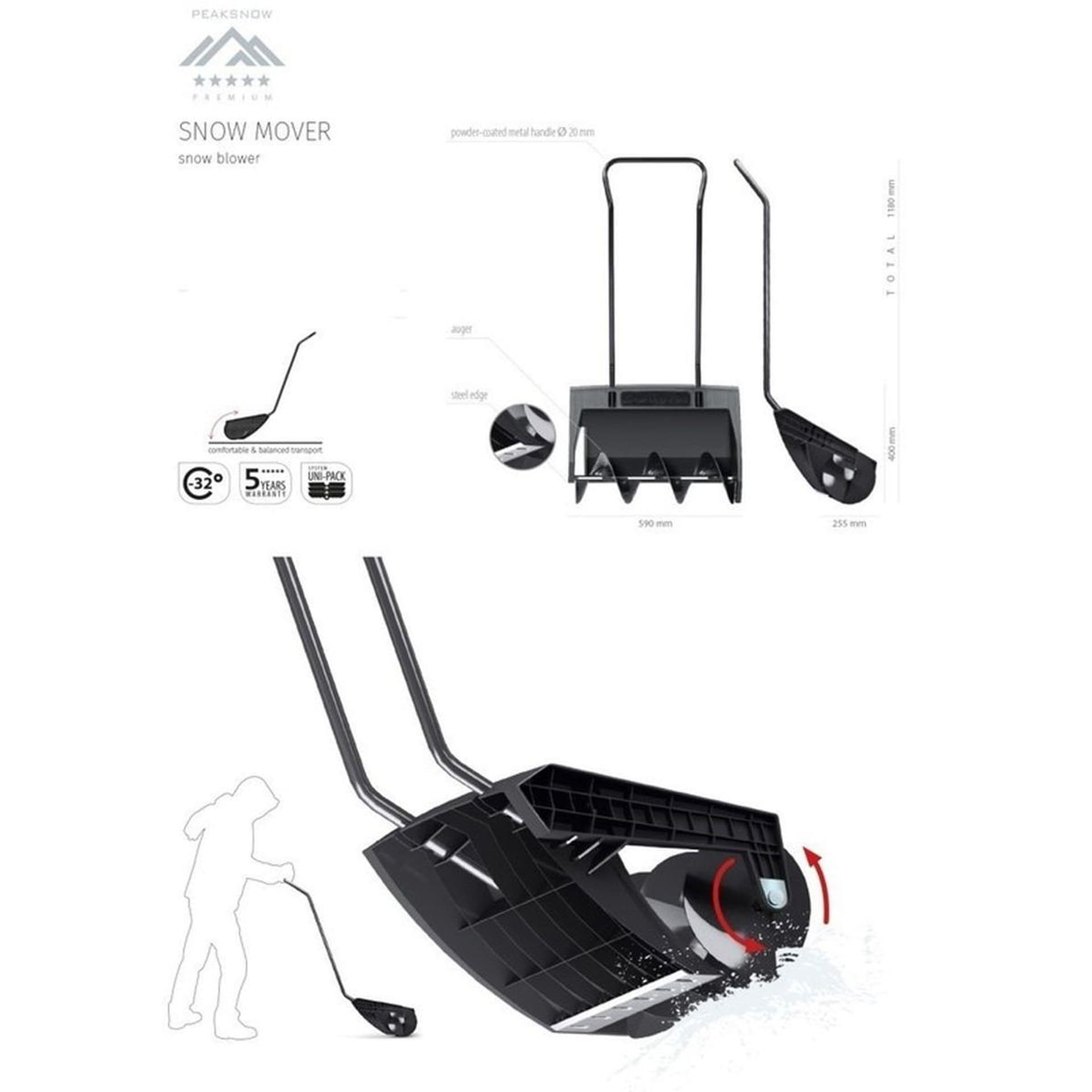 

ZGARNIACZ PŁUG ŚNIEŻNY ŁOPATA SNOW MOVER