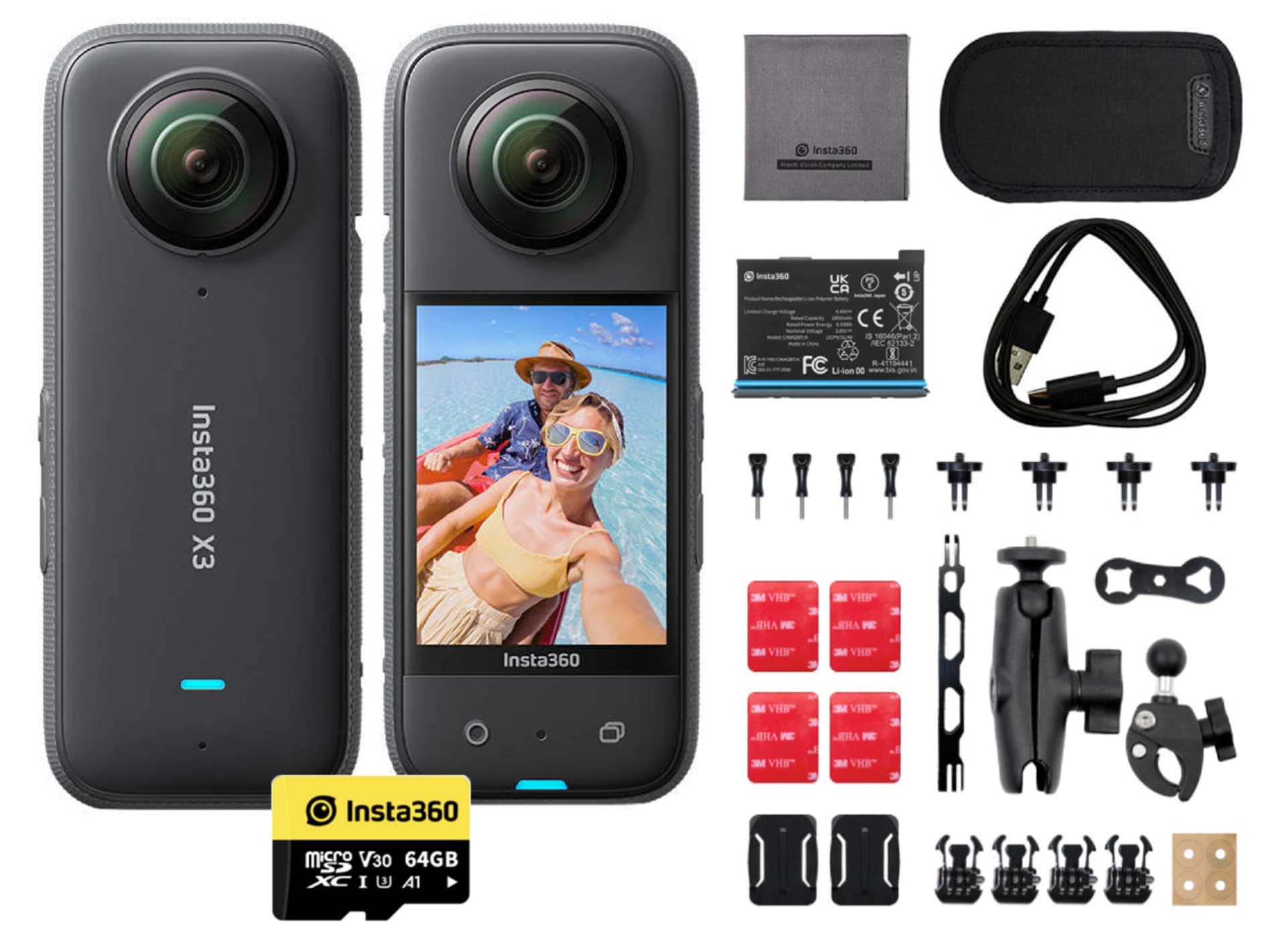 

Zestaw Insta360 X3 Motorcycle Kit