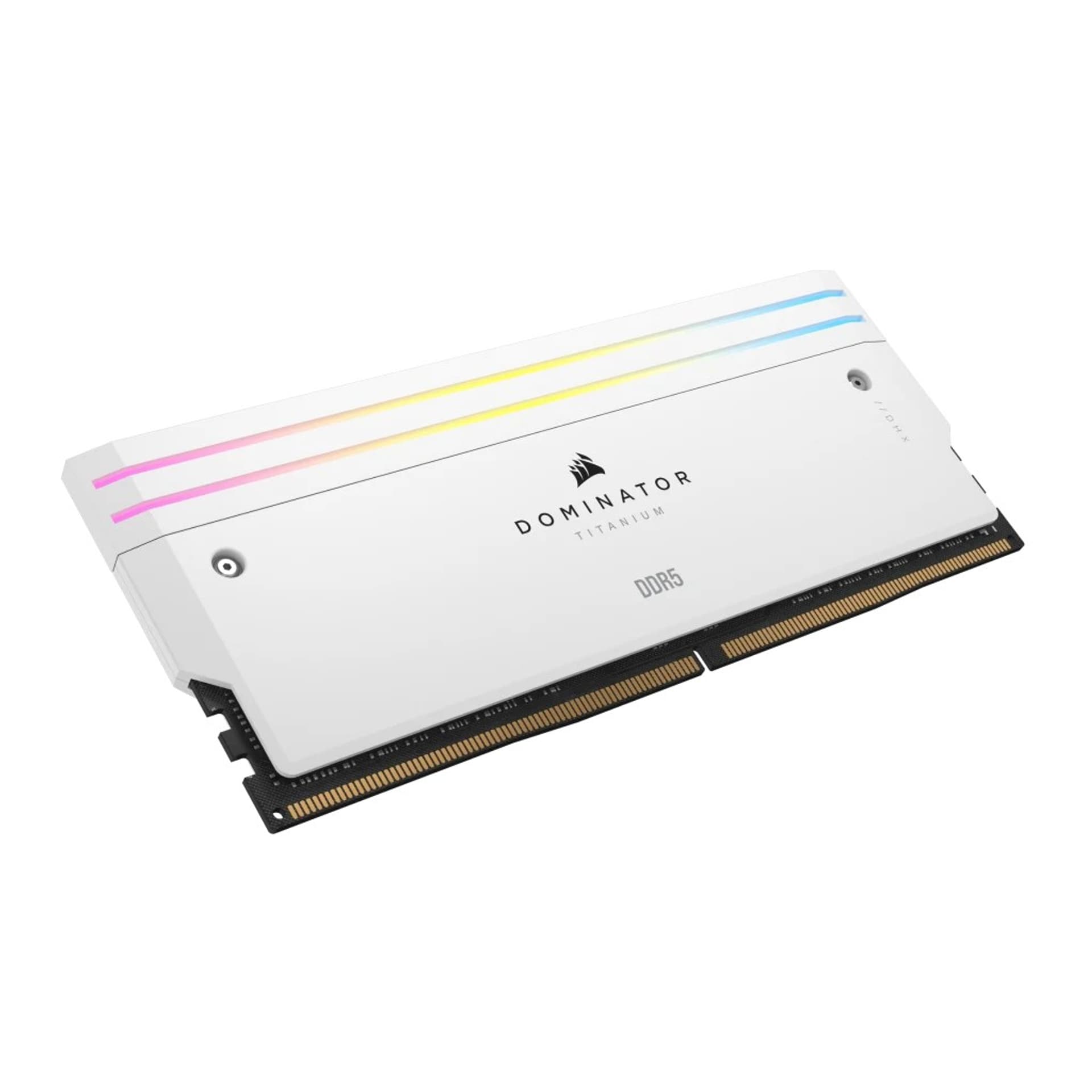 

Pamięć DDR5 Corsair DOMINATOR TITANIUM RGB 48GB (2x24 GB) WHITE 7000 MT/s CL36 Intel XMP, 2x24 gb) white 7000 mt/s cl36 intel xm