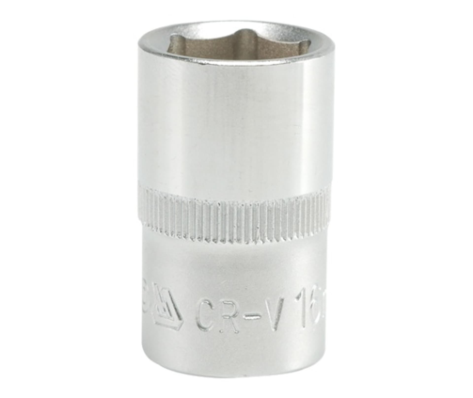 

NASADKA KRÓTKA 6-KĄTNA CHROMOWANA 1/2'' 16MM