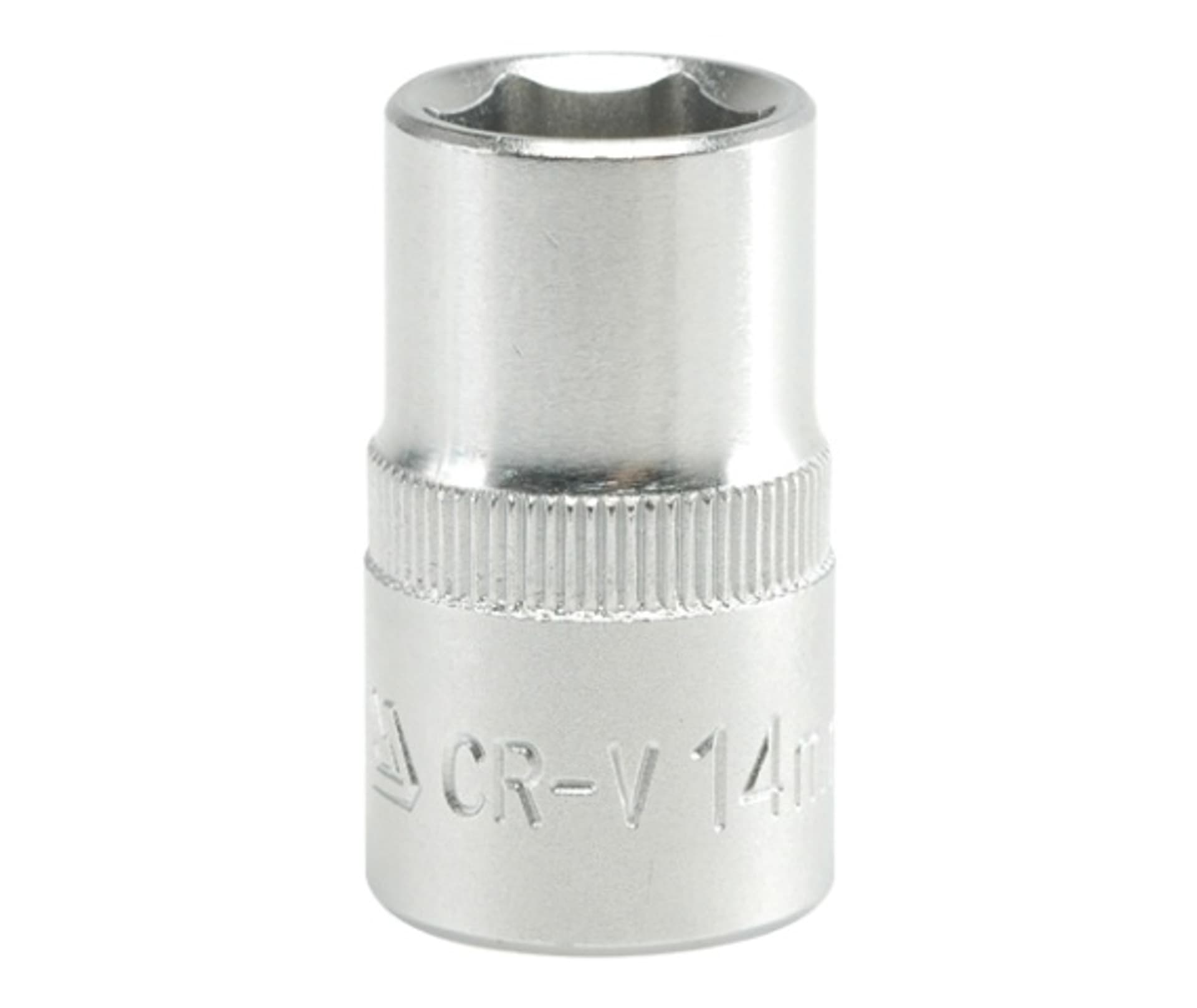 

NASADKA KRÓTKA 6-KĄTNA CHROMOWANA 1/2'' 14MM