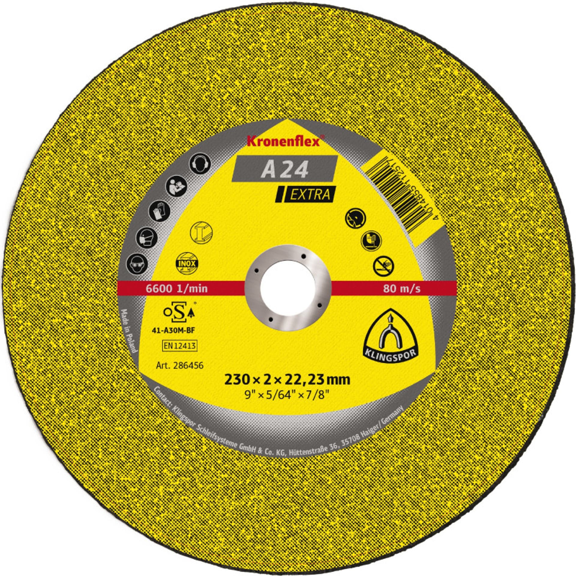 

Tarcza do cięcia-metal a24extra 230*3,0*22 wyp.szt.1[231888]