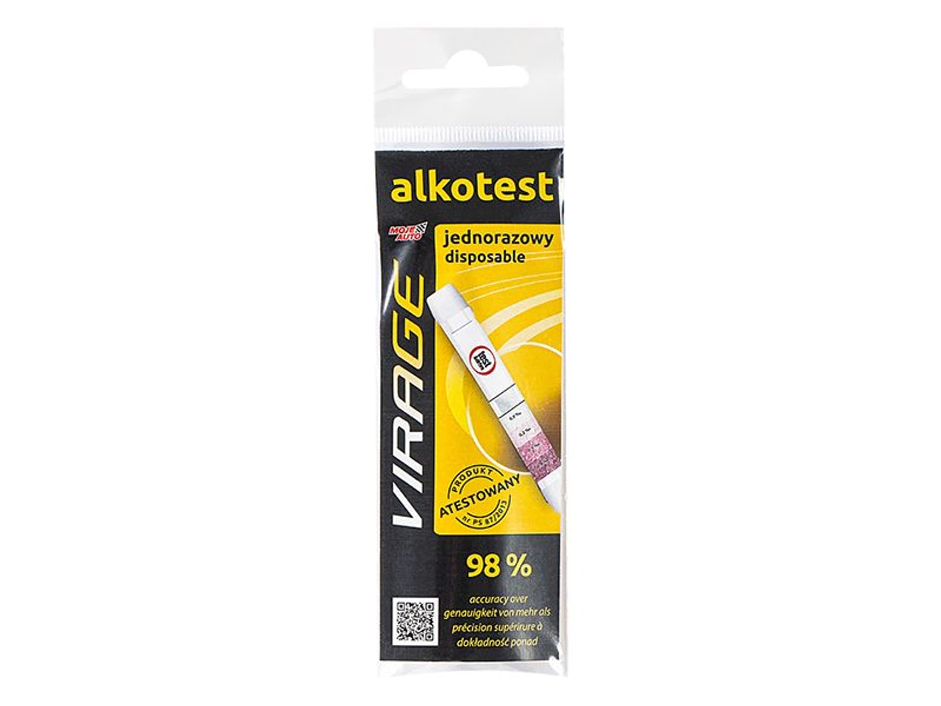 

52-264# Alkotest jednorazowy - virage