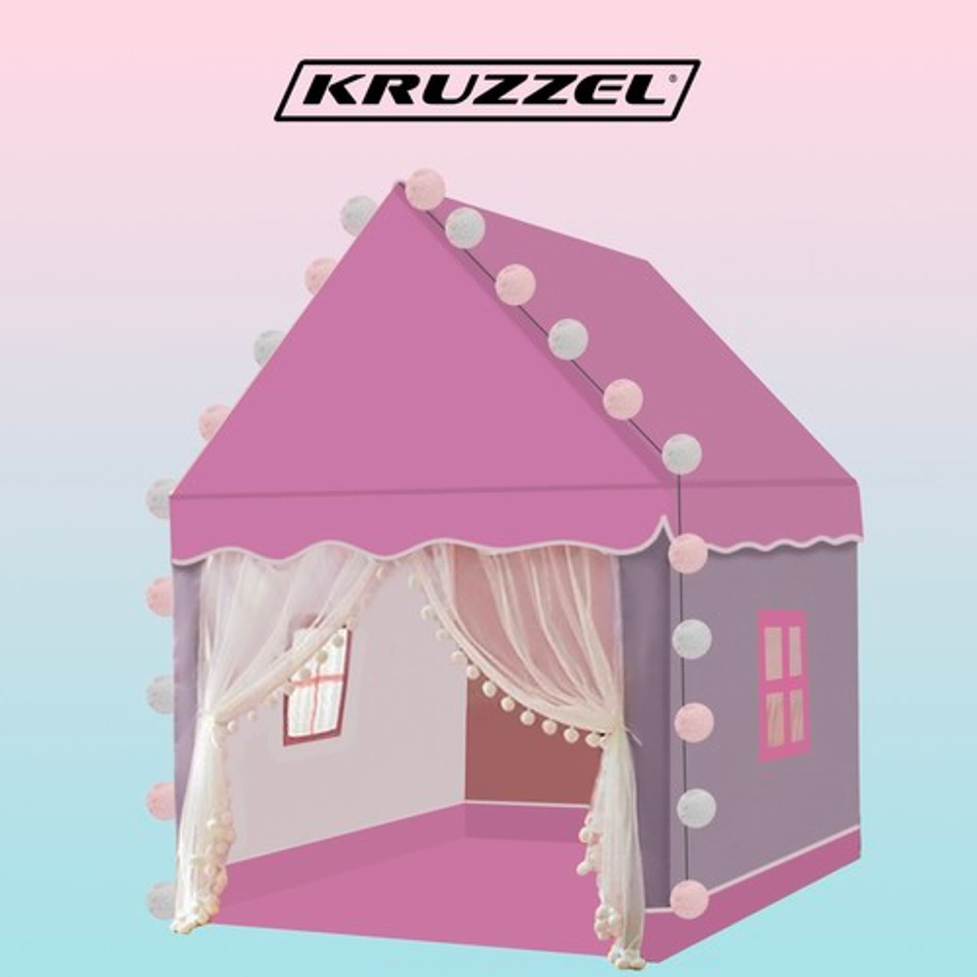 

Namiot dla dzieci- różowy Kruzzel 22653