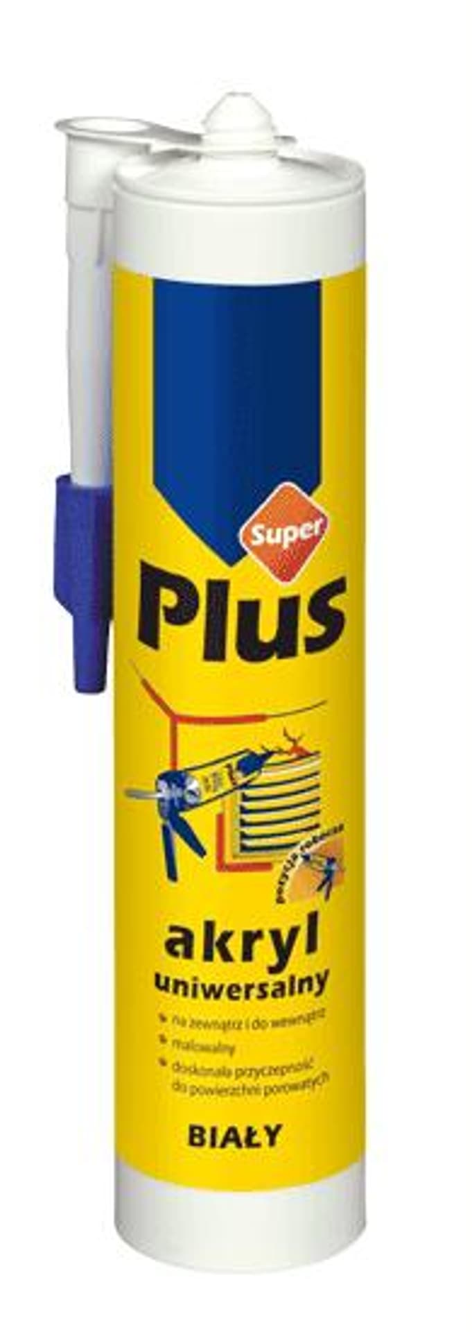 

AKRYL SUPER PLUS BIAŁY 280ML