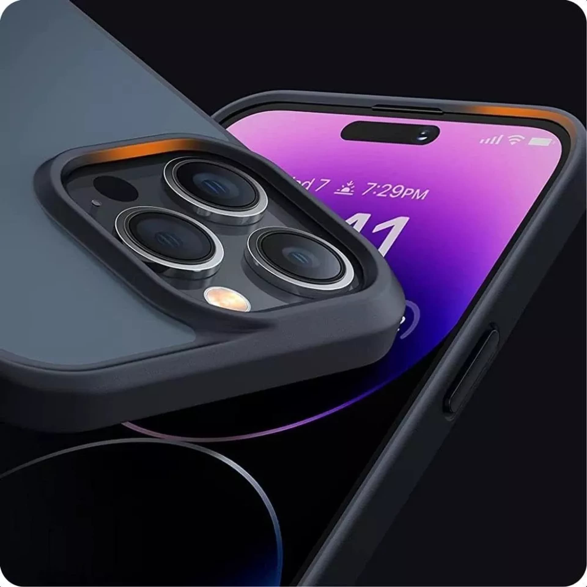 

Etui Magmat do Apple iPhone 15 Pro Matte Navy