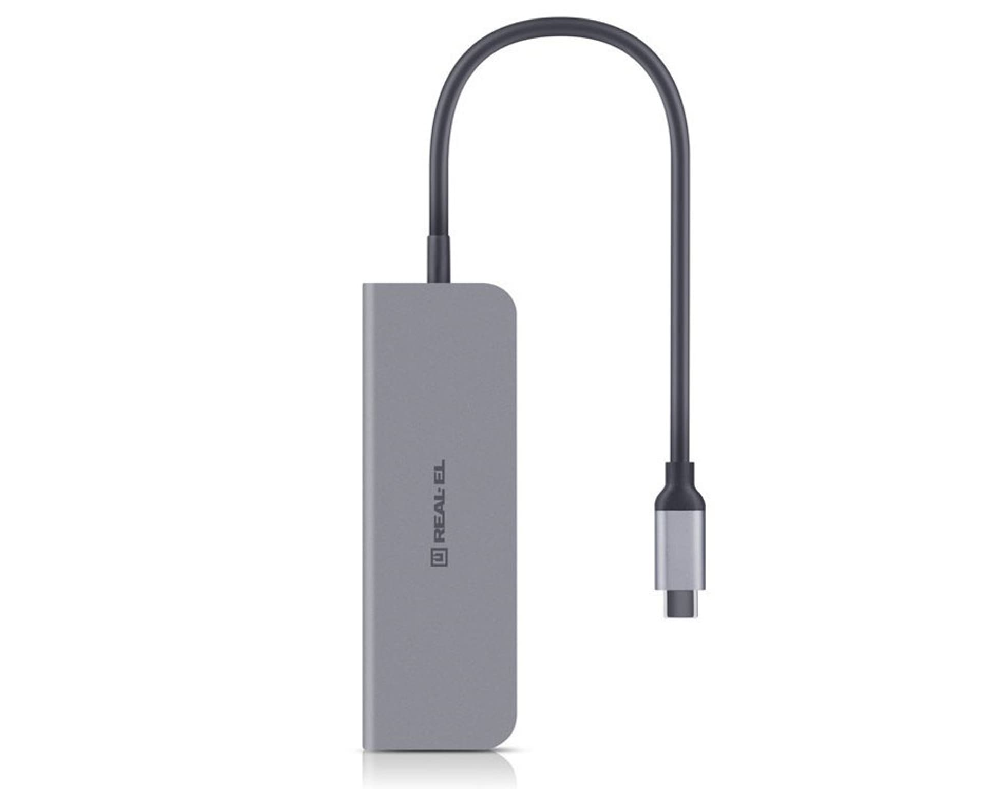 

Adapter USB-C 5w1 REAL-EL CQ-700