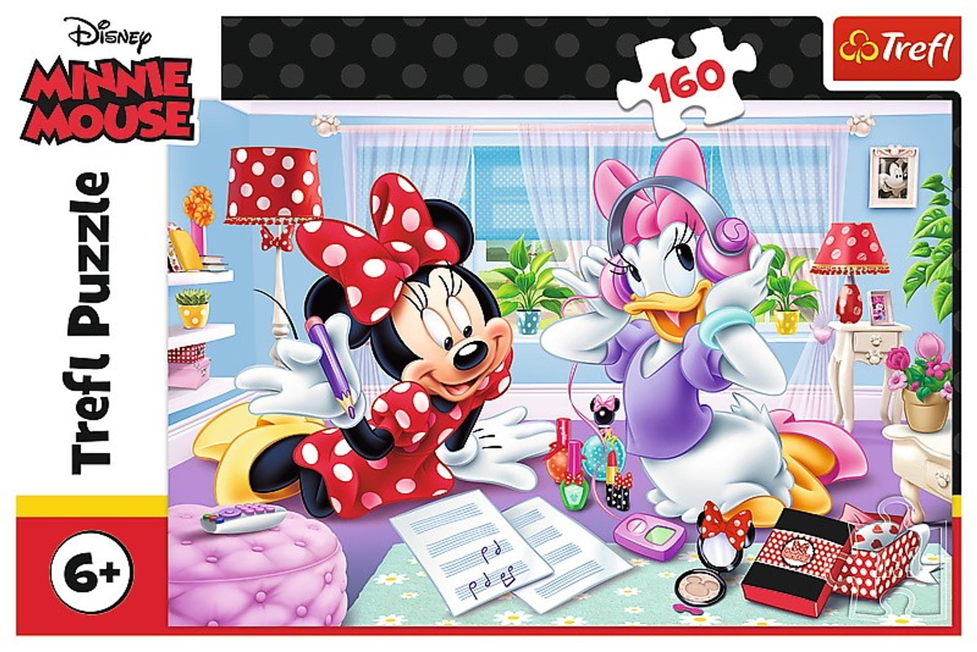 

Puzzle 160 elementów - Disney Minnie, Dzień z przyjaciółmi