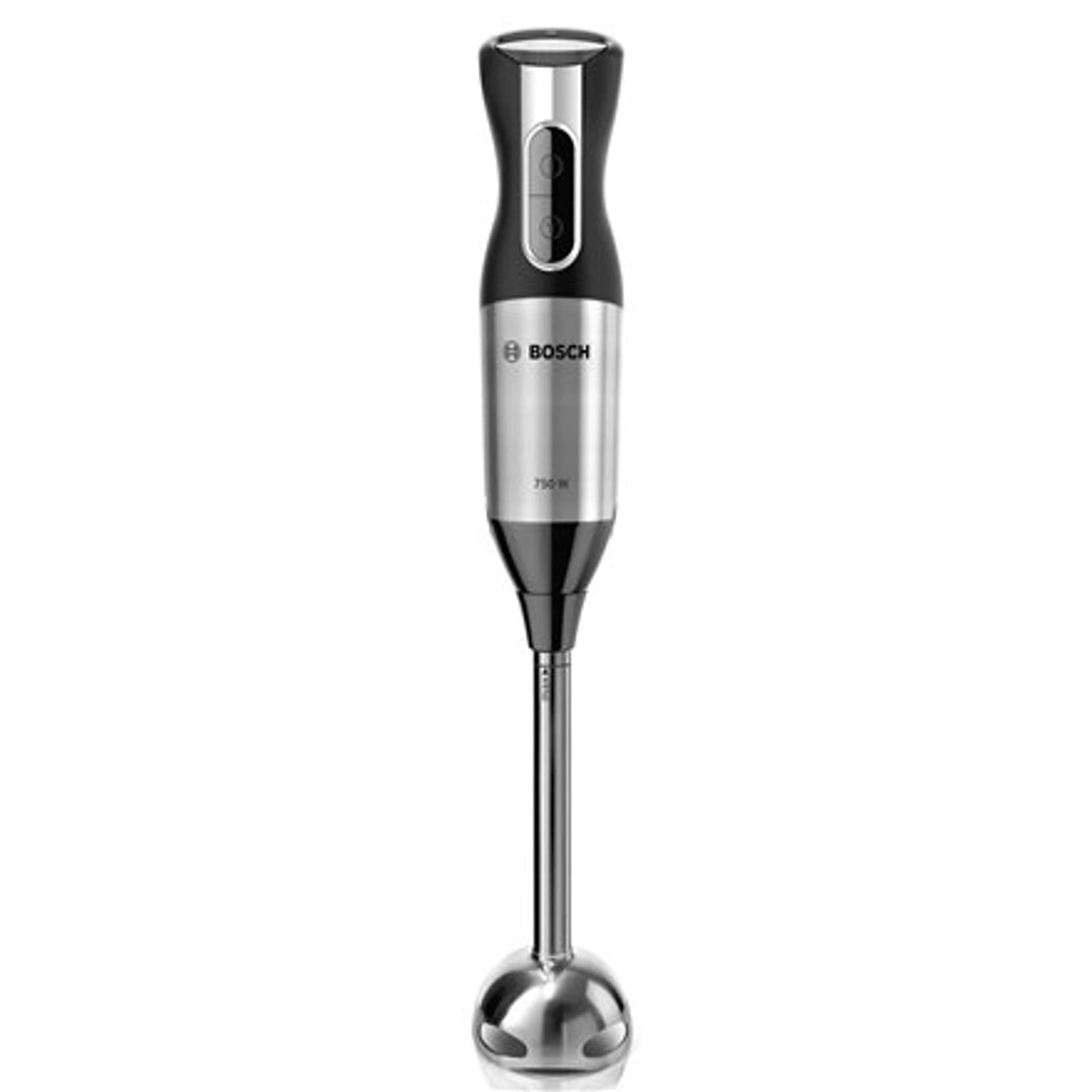 

Blender Bosch ErgoMixx MS6CM6166 Blender ręczny 1000 W Liczba prędkości 12 Tryb Turbo Rozdrabniacz Czarny