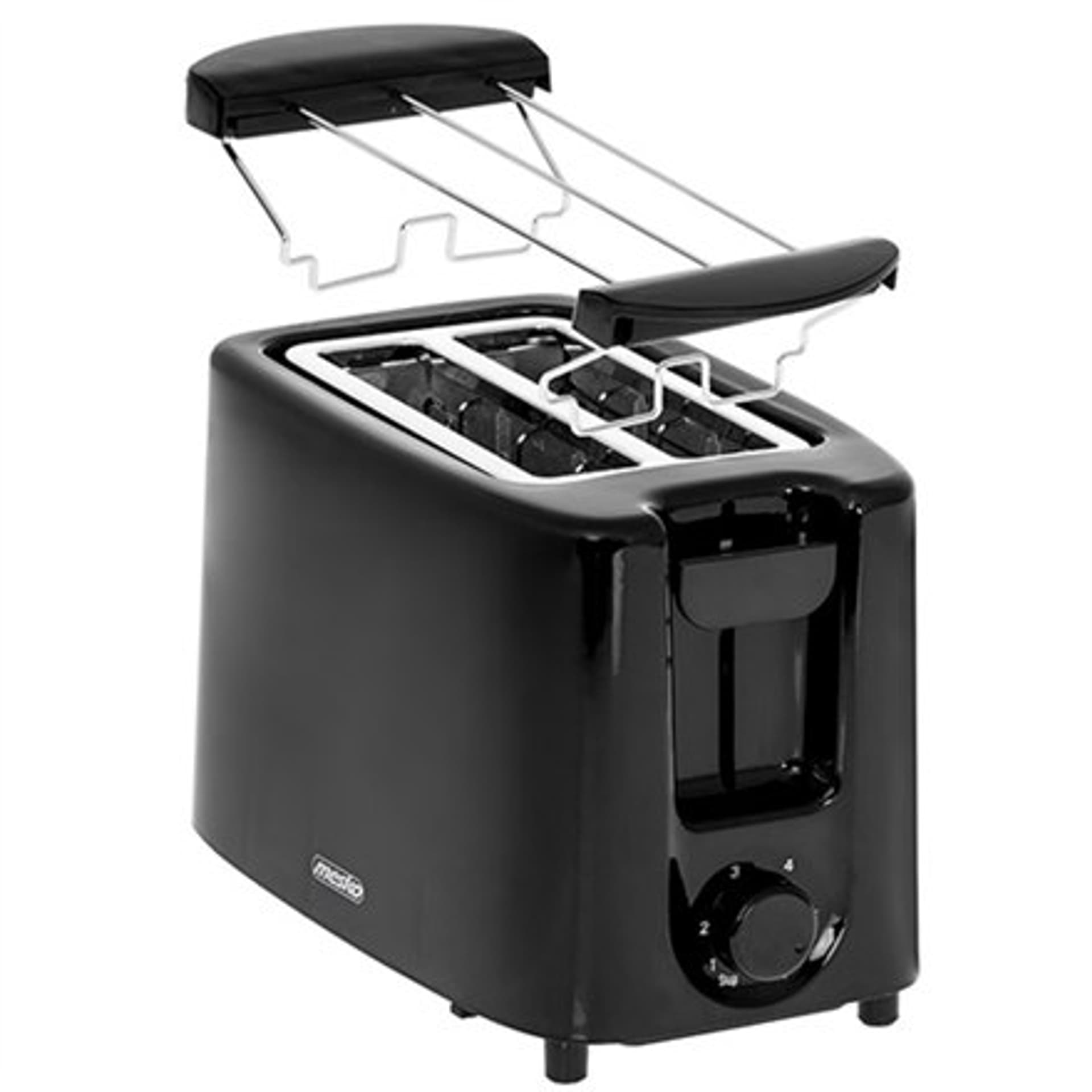 

Mesko Toster MS 3220 Moc 750 W Ilość miejsc 2 Materiał obudowy Plastik Czarny