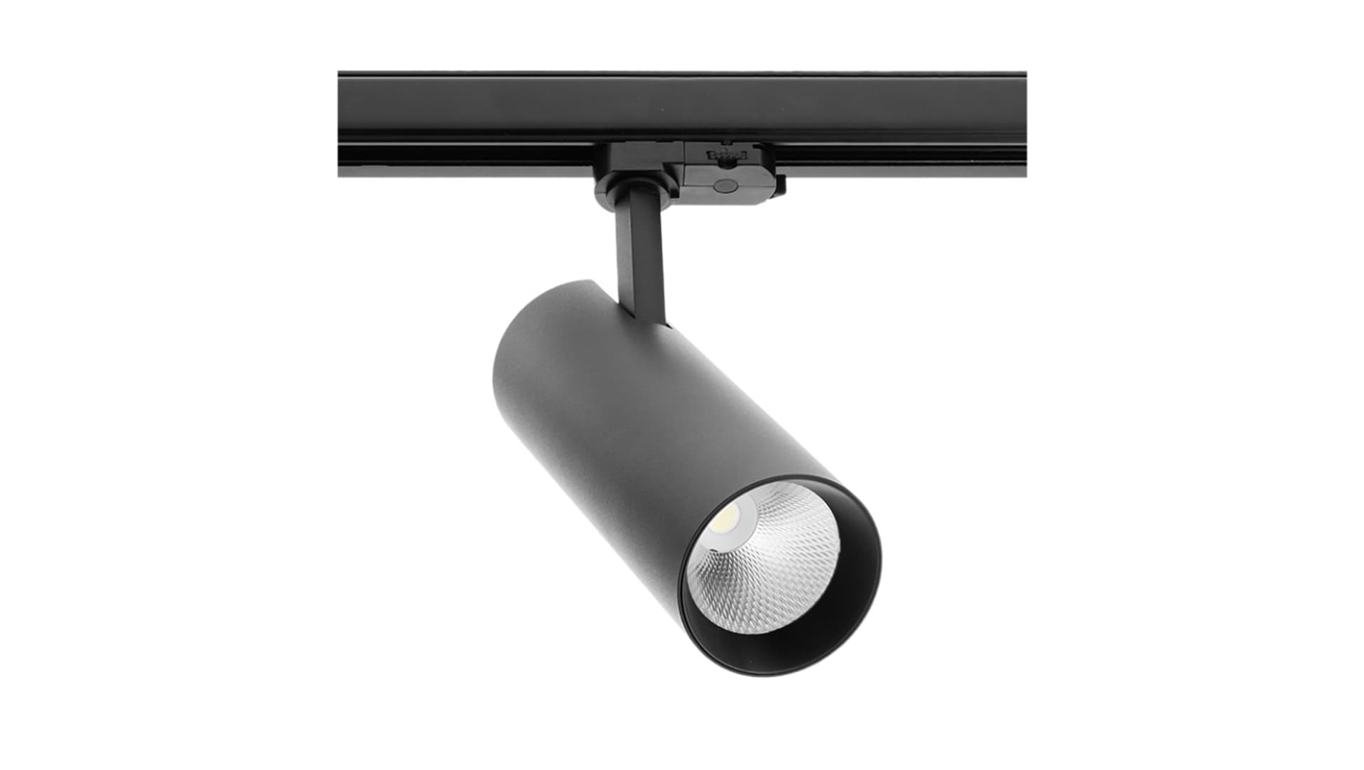 

Reflektor LED T-LINE do szynoprzewodu,20W,1800lm,AC220-240V,50/60 Hz,PF0,9,Ra80,38,4000K,czarny
