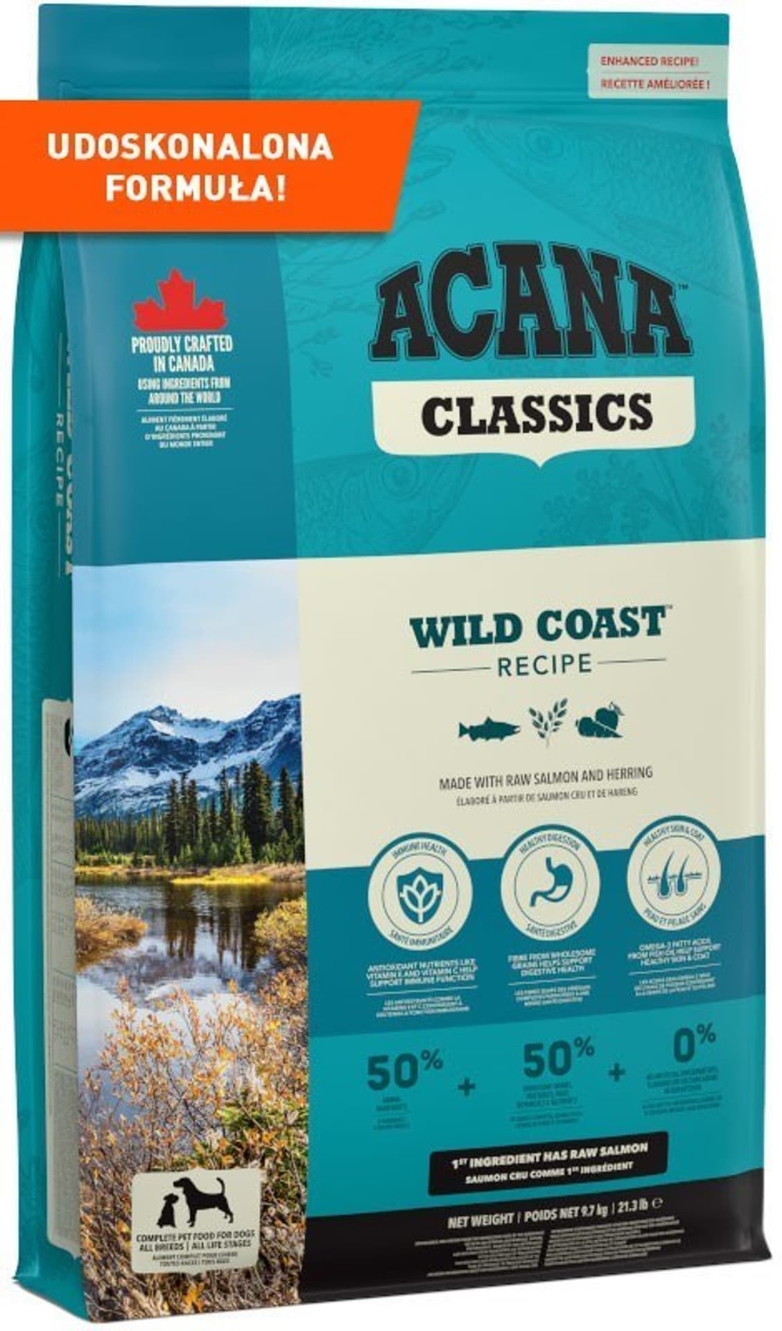 

Acana Classics Wild Coast Dog 9,7kg