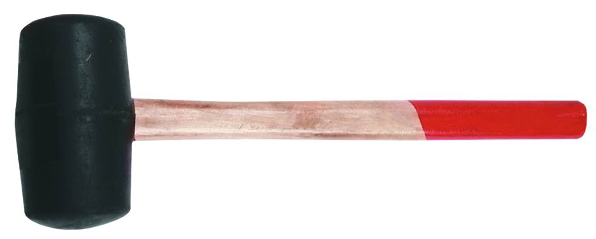 

Młotek gumowy 55 mm/320 g, trzonek drewniany