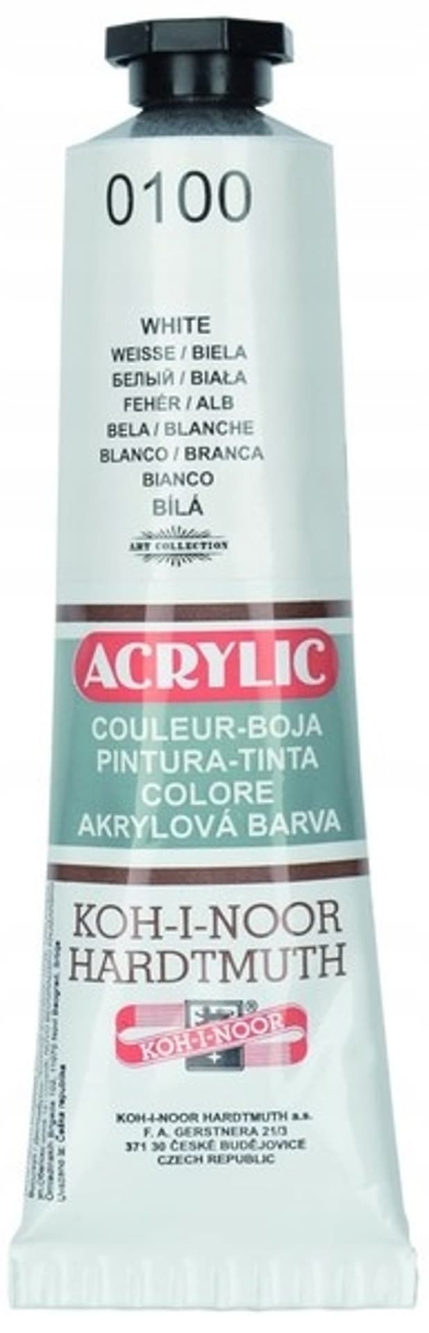 

Farba akrylowa biała 40ml. 162711 KOH-I-NOOR