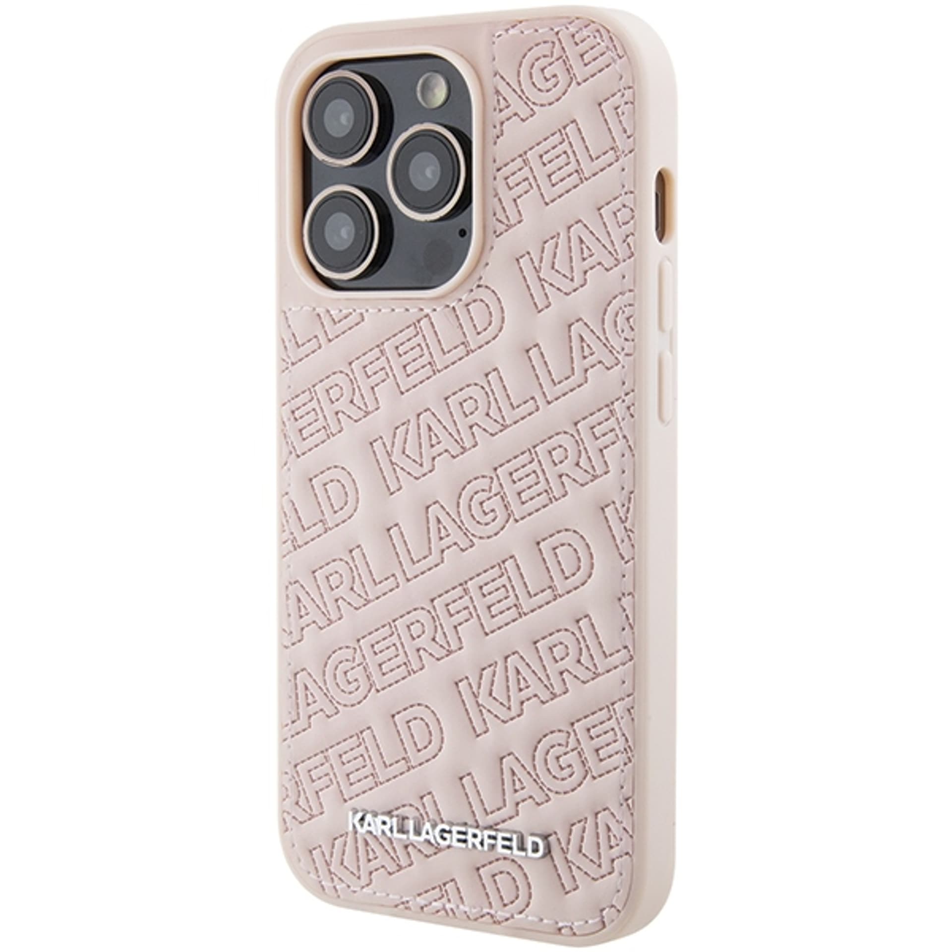 

Karl Lagerfeld KLHCP15XPQKPMP iPhone 15 Pro Max 6.7" różowy/pink hardcase Quilted K Pattern