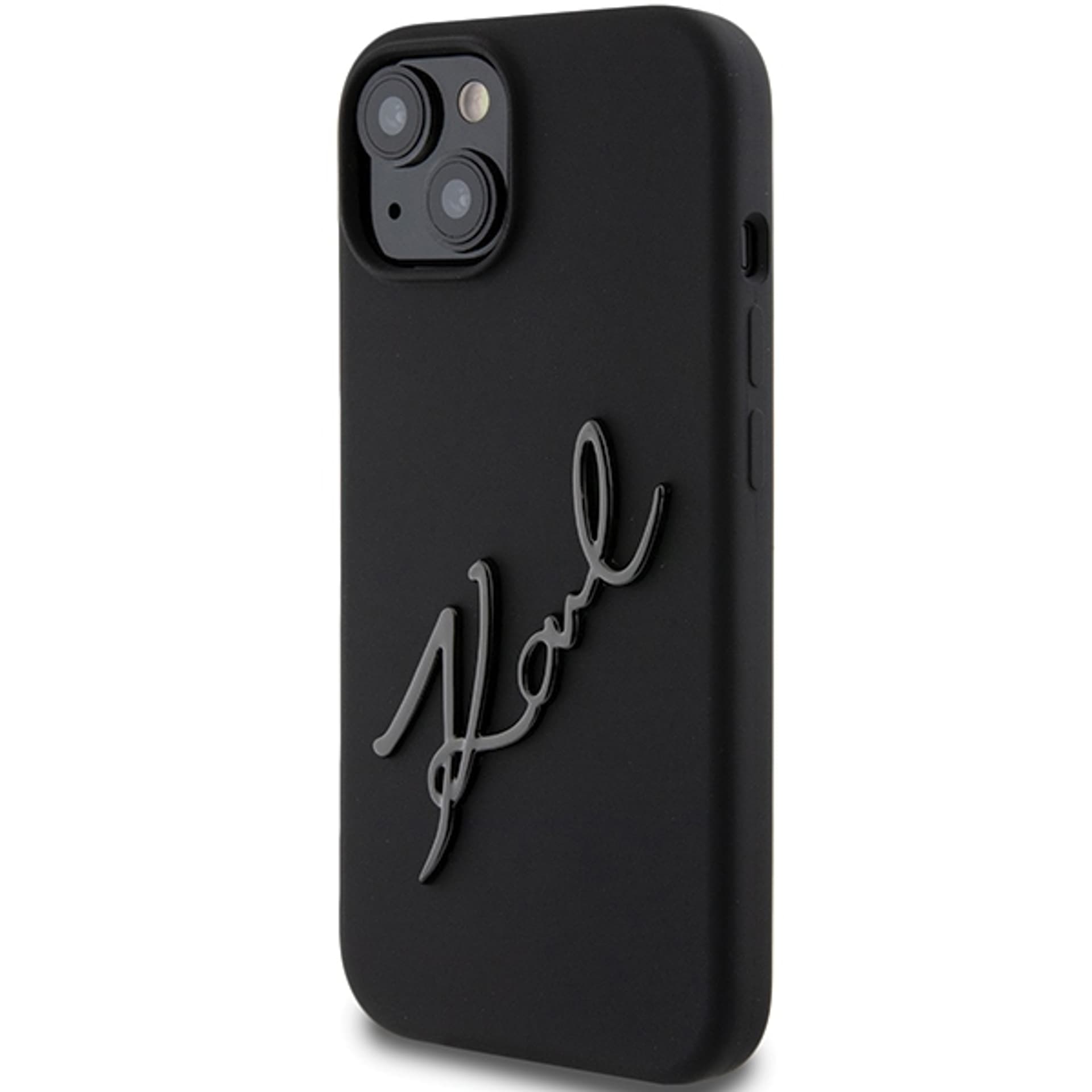 

Karl Lagerfeld KLHCP15SSKSBMCK iPhone 15 / 14 / 13 6.1" czarny/black hardcase Silicone Karl Script