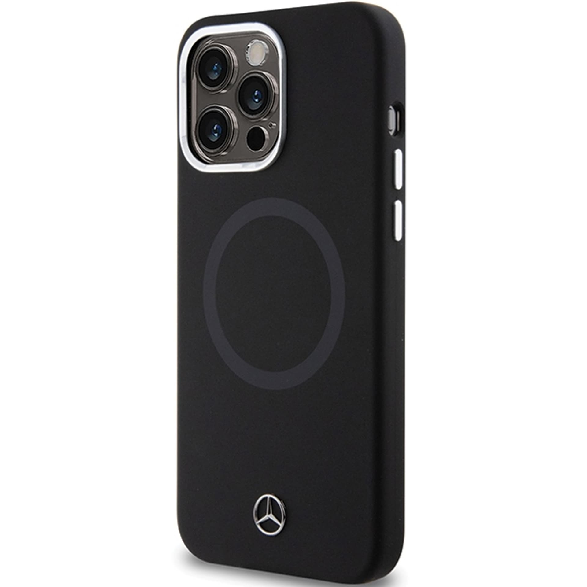 

Mercedes MEHMP15X23SCMK iPhone 15 Pro Max 6.7" czarny/black hardcase Silicone Bicolor MagSafe