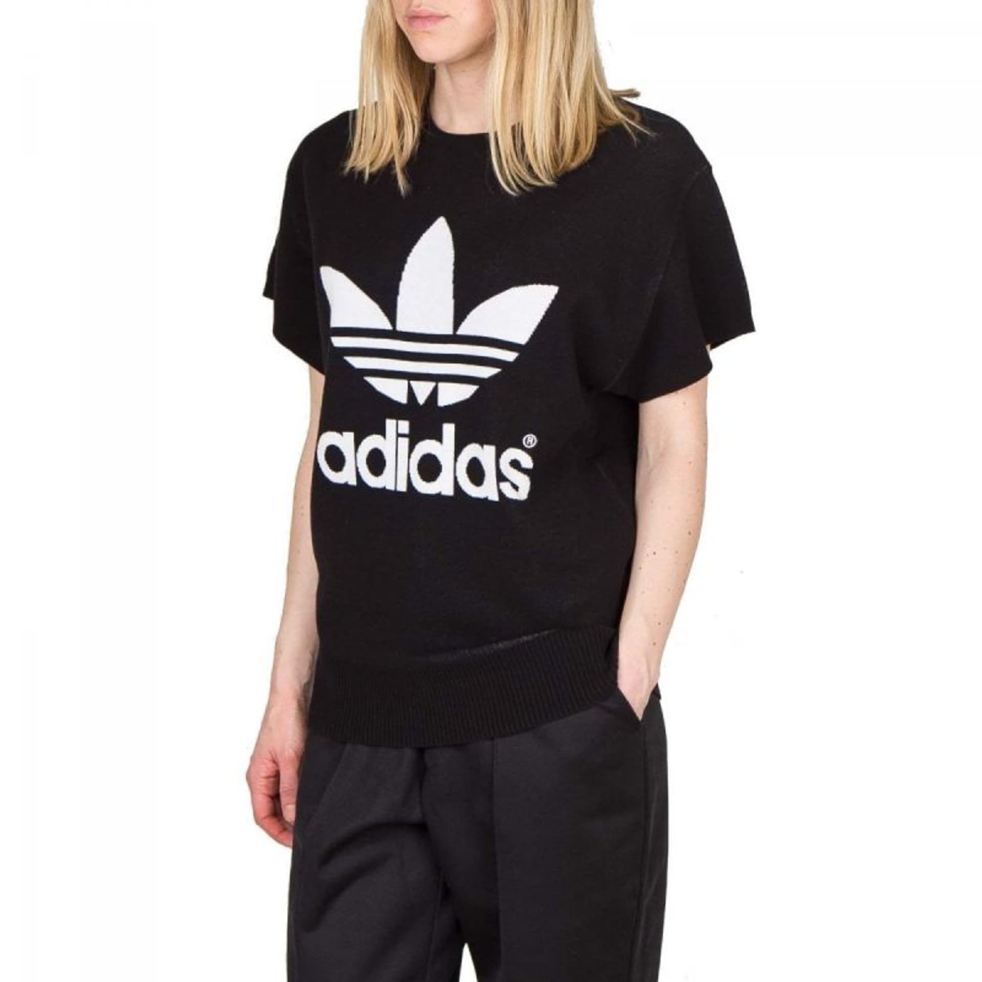 

Koszulka adidas Originals Hy Ssl Knit W (kolor Czarny, rozmiar M)