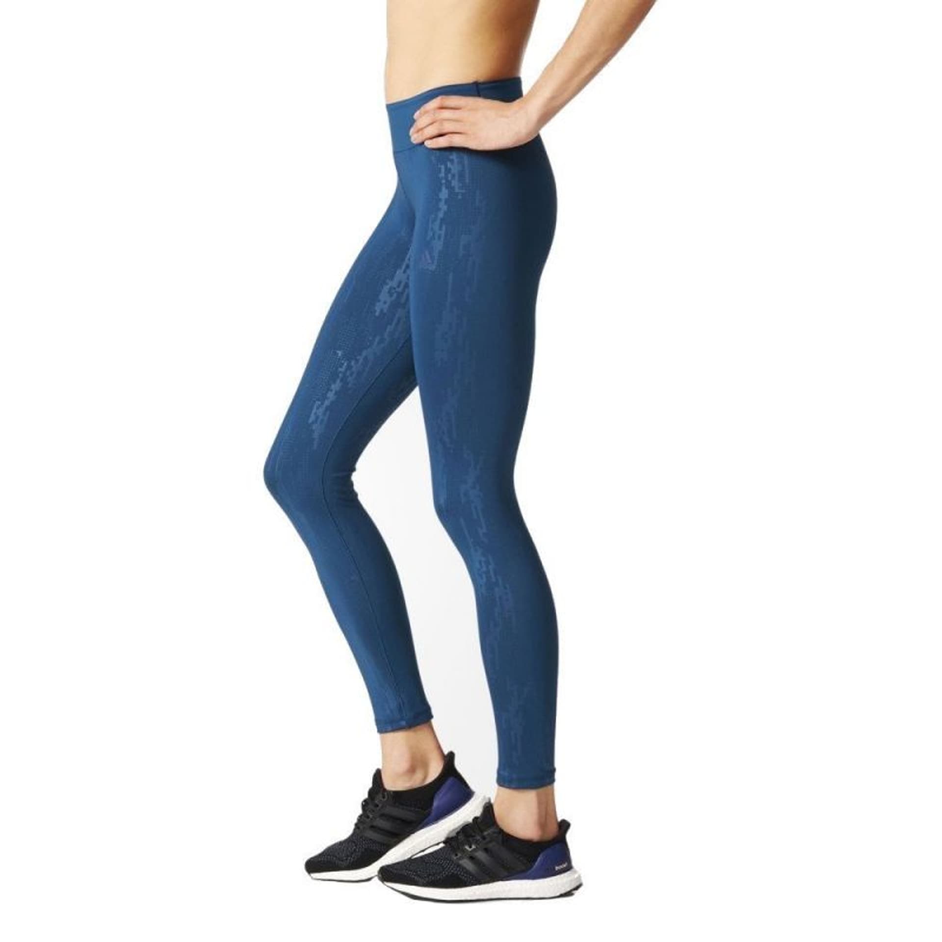 

Spodnie adidas Long Tight Q4 All Over Print W (kolor Granatowy, rozmiar L)