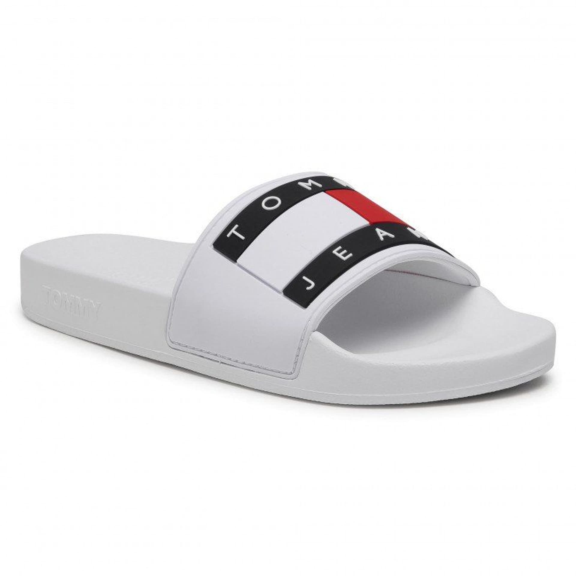 

Klapki Tommy Jeans Flag Pool Slide W EN0EN01378 (kolor Biały, rozmiar 39)