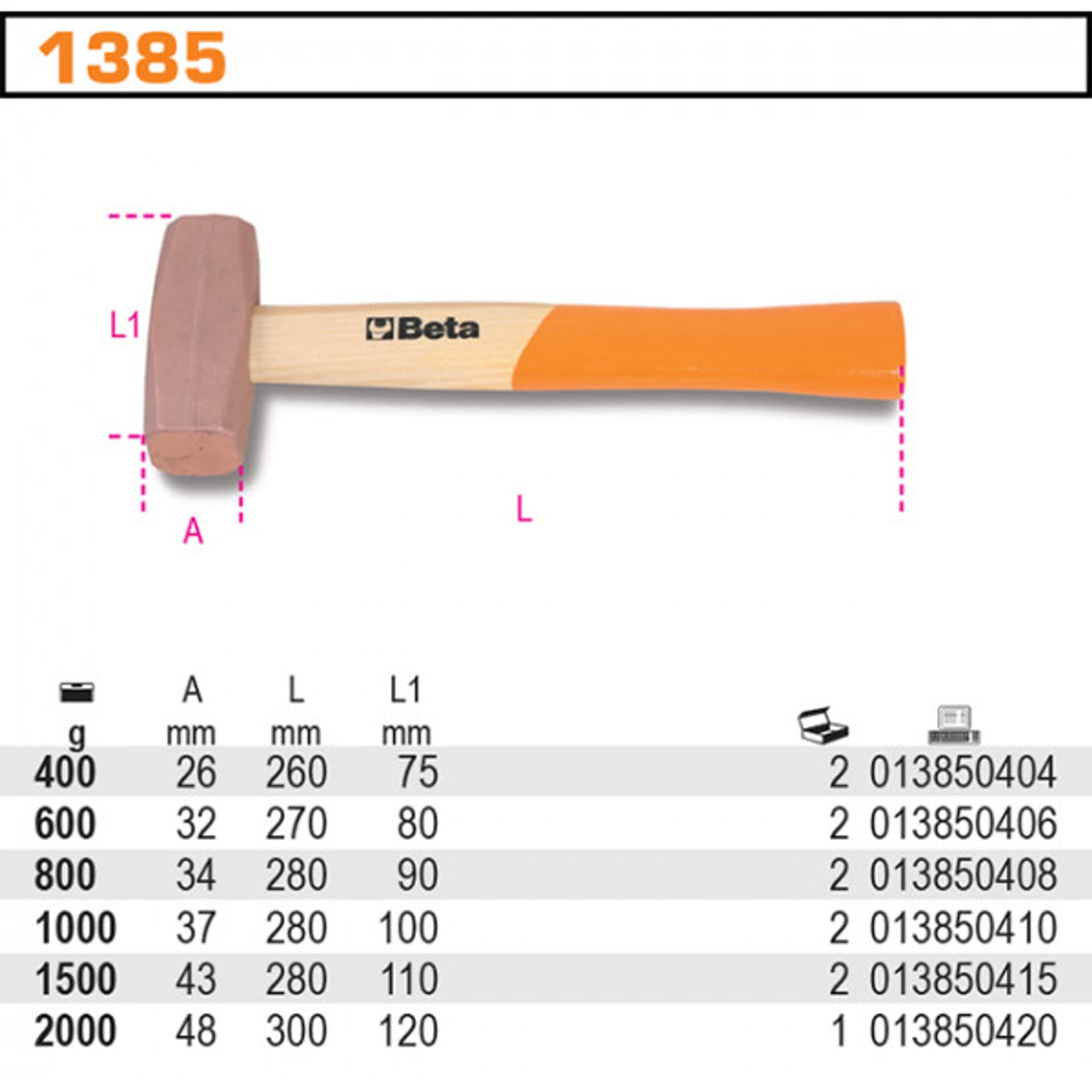 

MŁOTEK MIEDZIANY 600G
